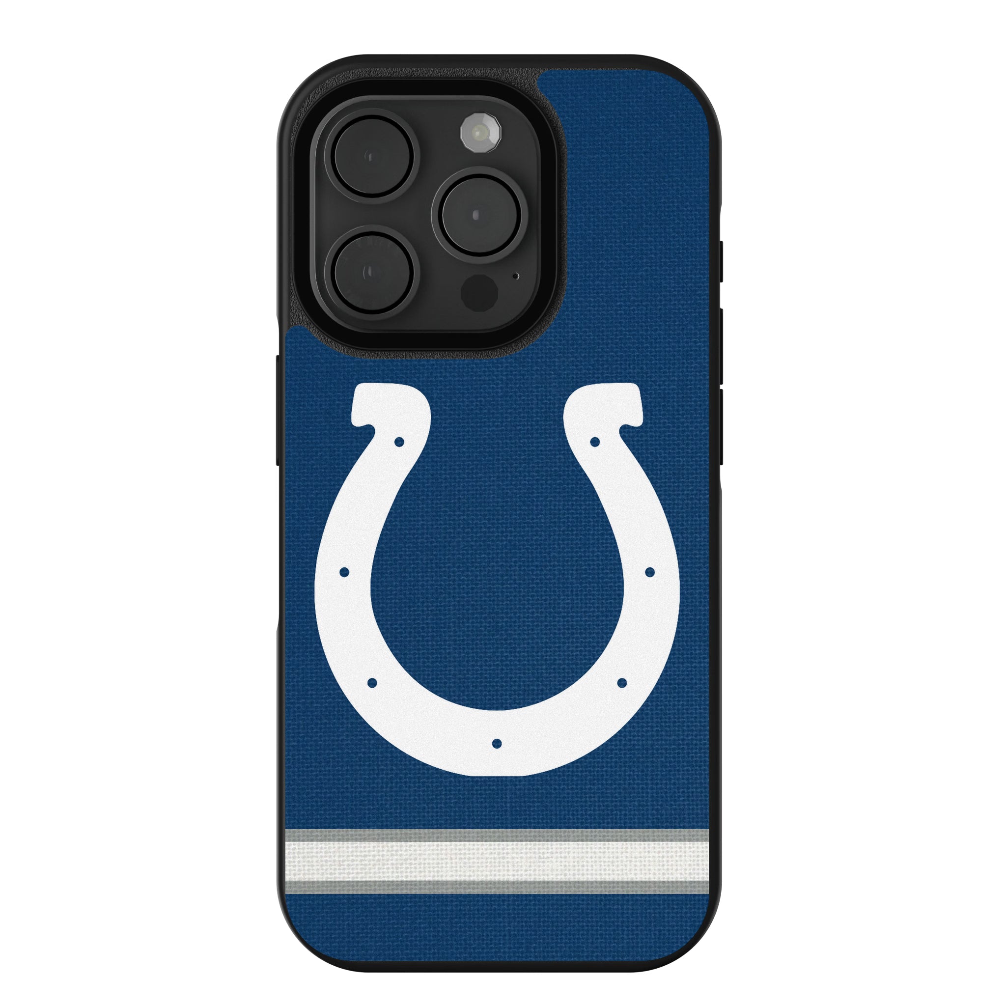 Indianapolis Colts Stripe iPhone Bump Phone Case for Apple iPhone