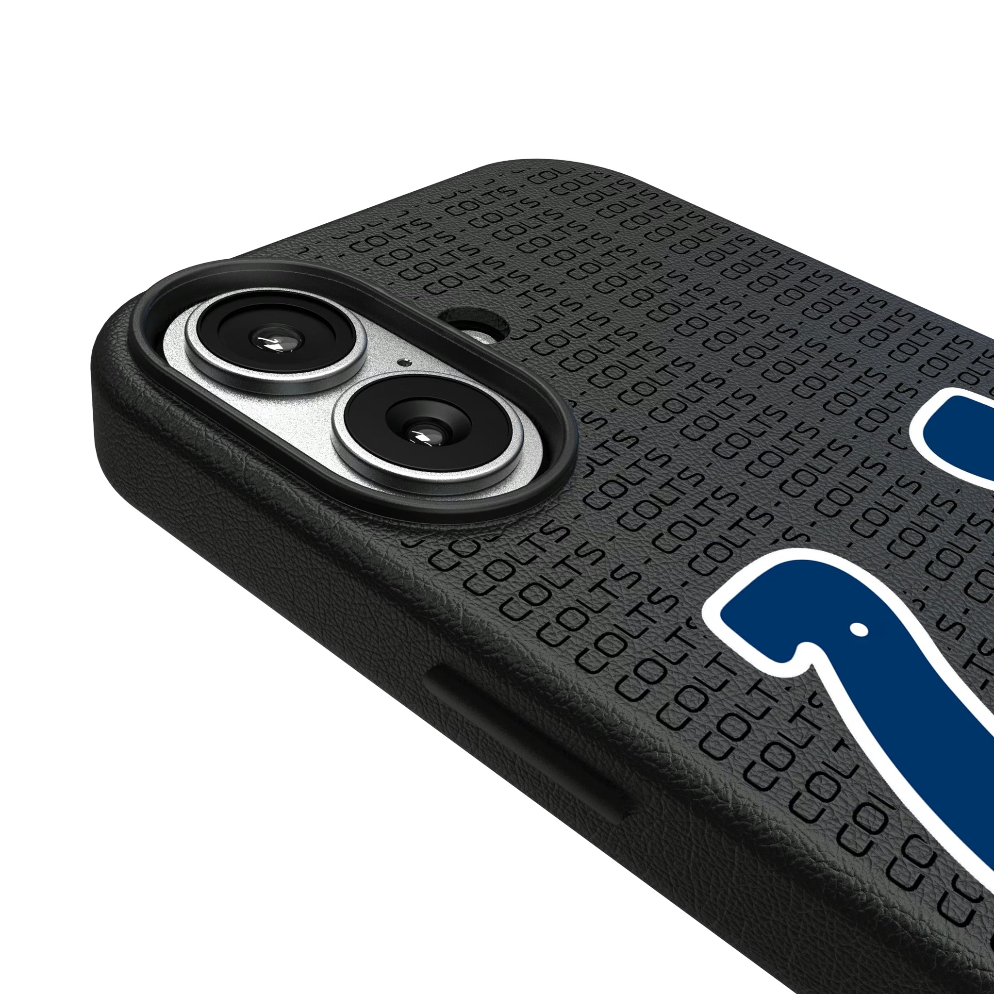 Indianapolis Colts Text Backdrop iPhone MagSafe Compatible Phone Case for Apple iPhone - Detail#Device_iPhone 17