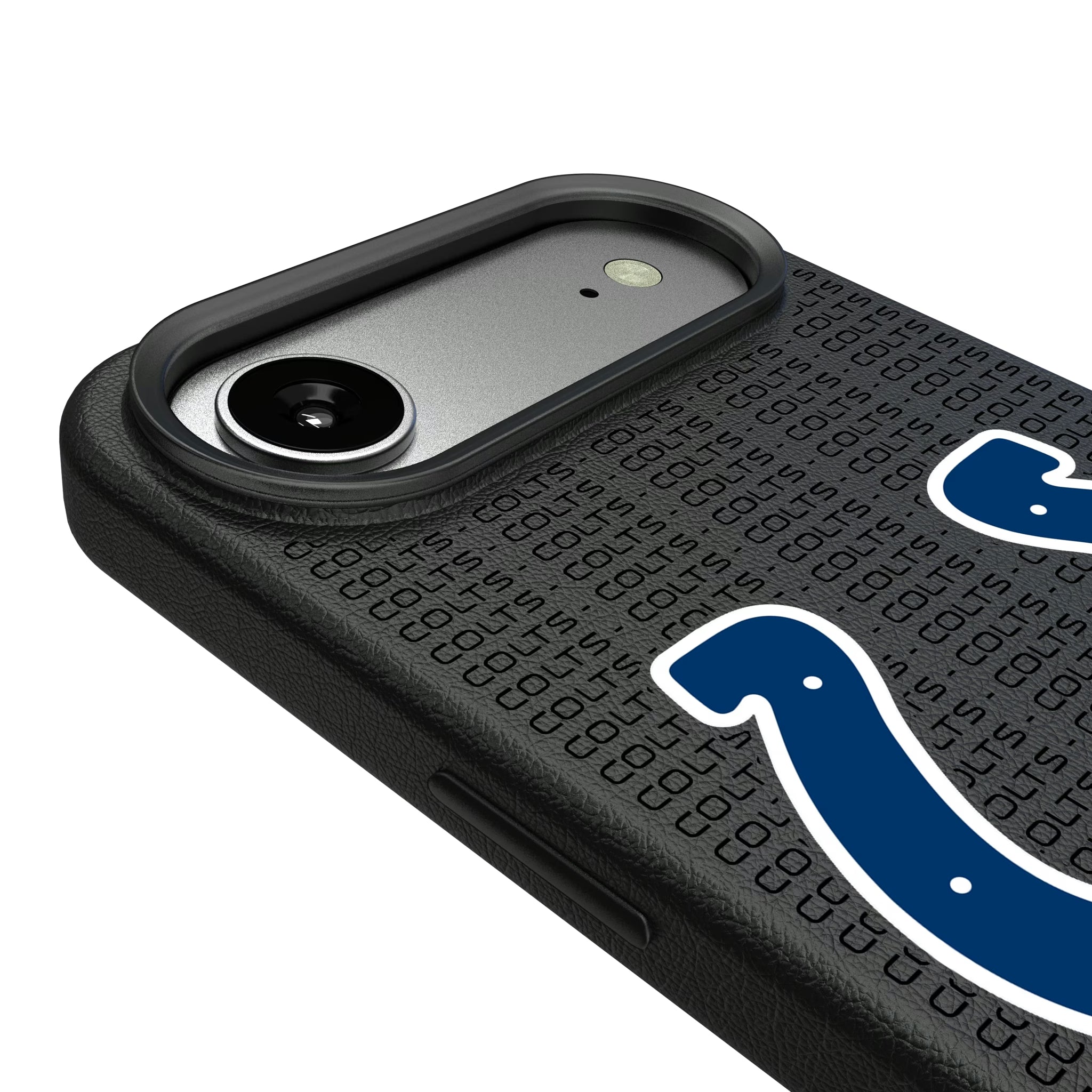 Indianapolis Colts Text Backdrop iPhone MagSafe Compatible Phone Case for Apple iPhone - Detail#Device_iPhone Air