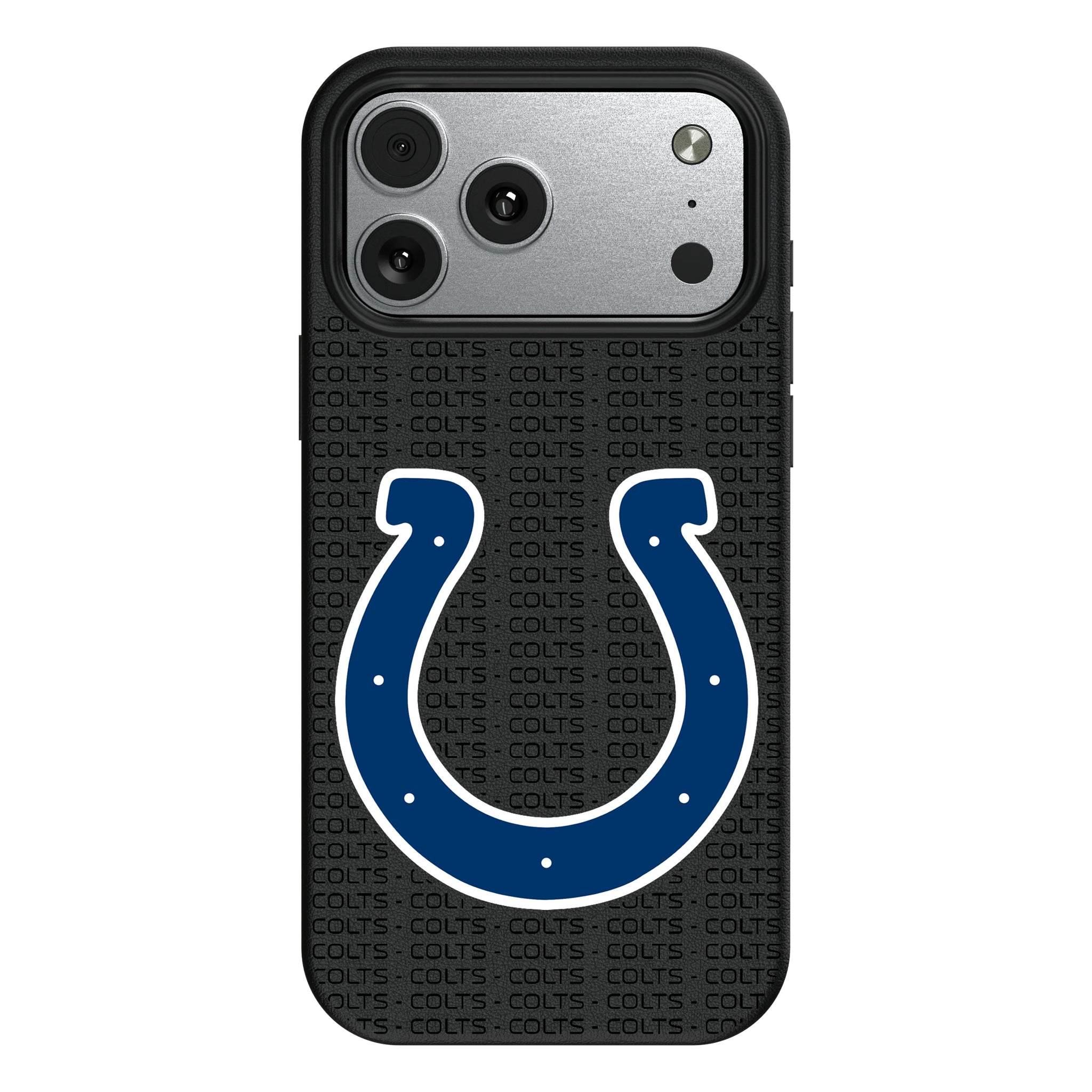 Indianapolis Colts Text Backdrop iPhone MagSafe Compatible Phone Case for Apple iPhone#Device_iPhone 17 Pro Max