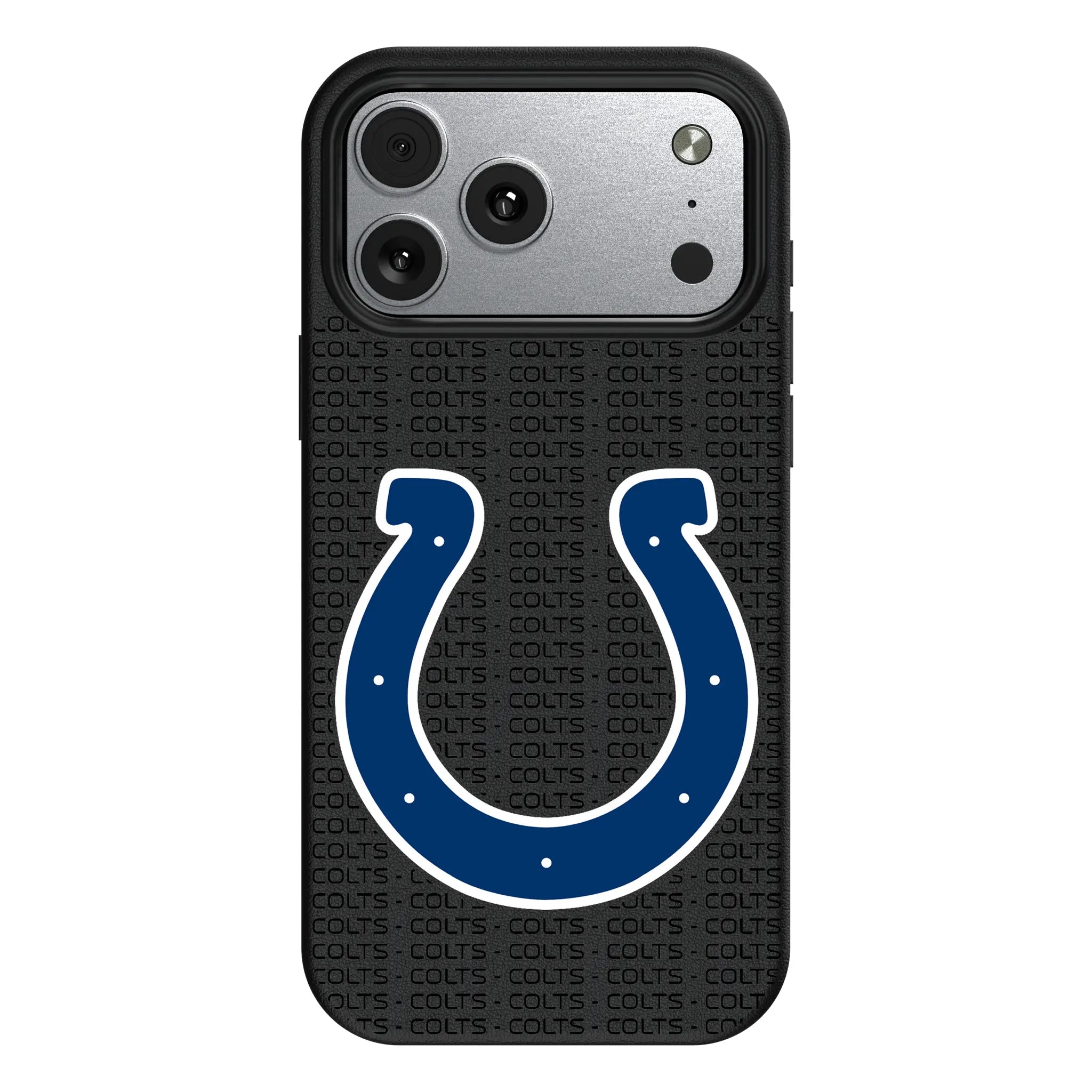 Indianapolis Colts Text Backdrop iPhone MagSafe Compatible Phone Case for Apple iPhone#Device_iPhone 17 Pro Max