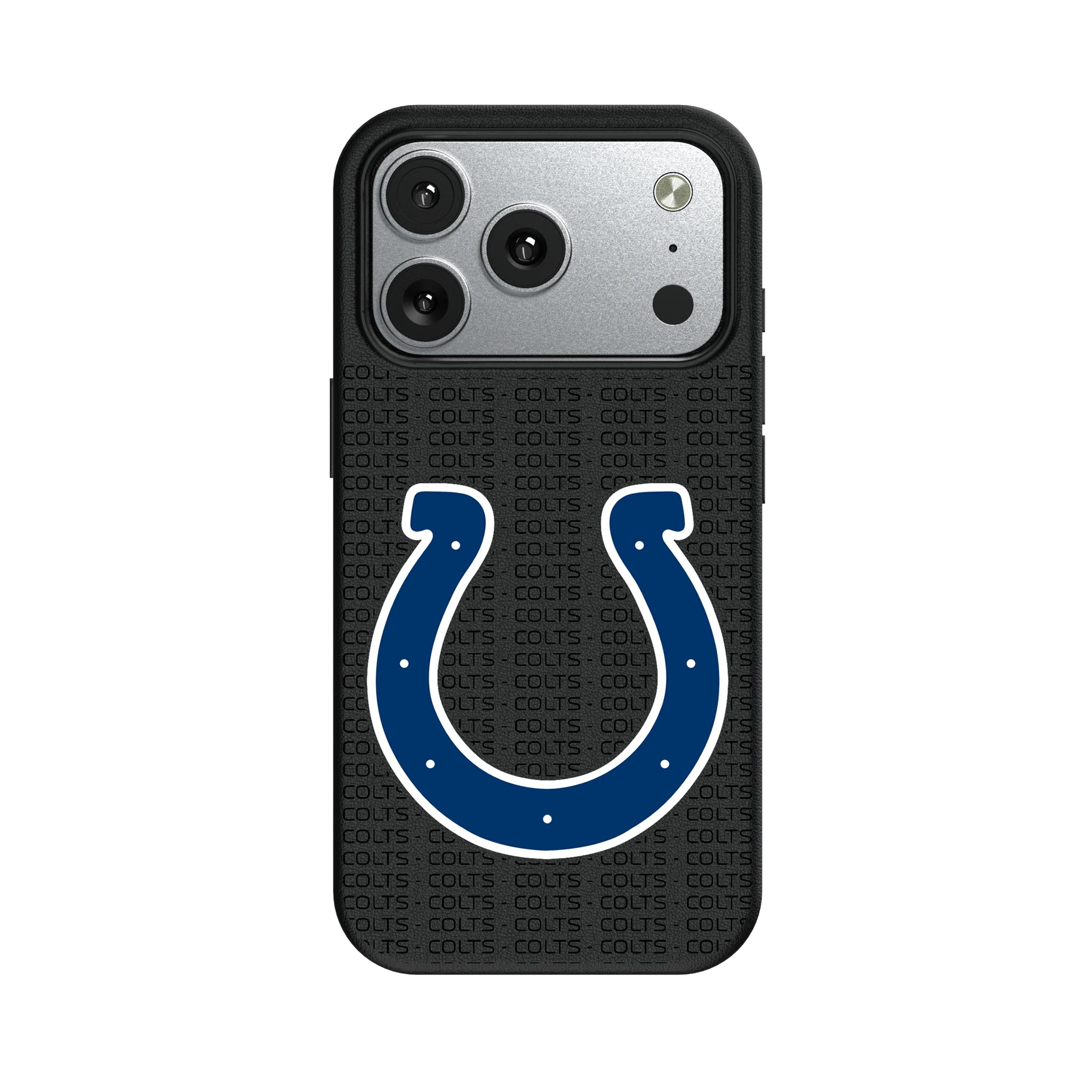 Indianapolis Colts Text Backdrop iPhone MagSafe Compatible Phone Case for Apple iPhone#Device_iPhone 17 Pro