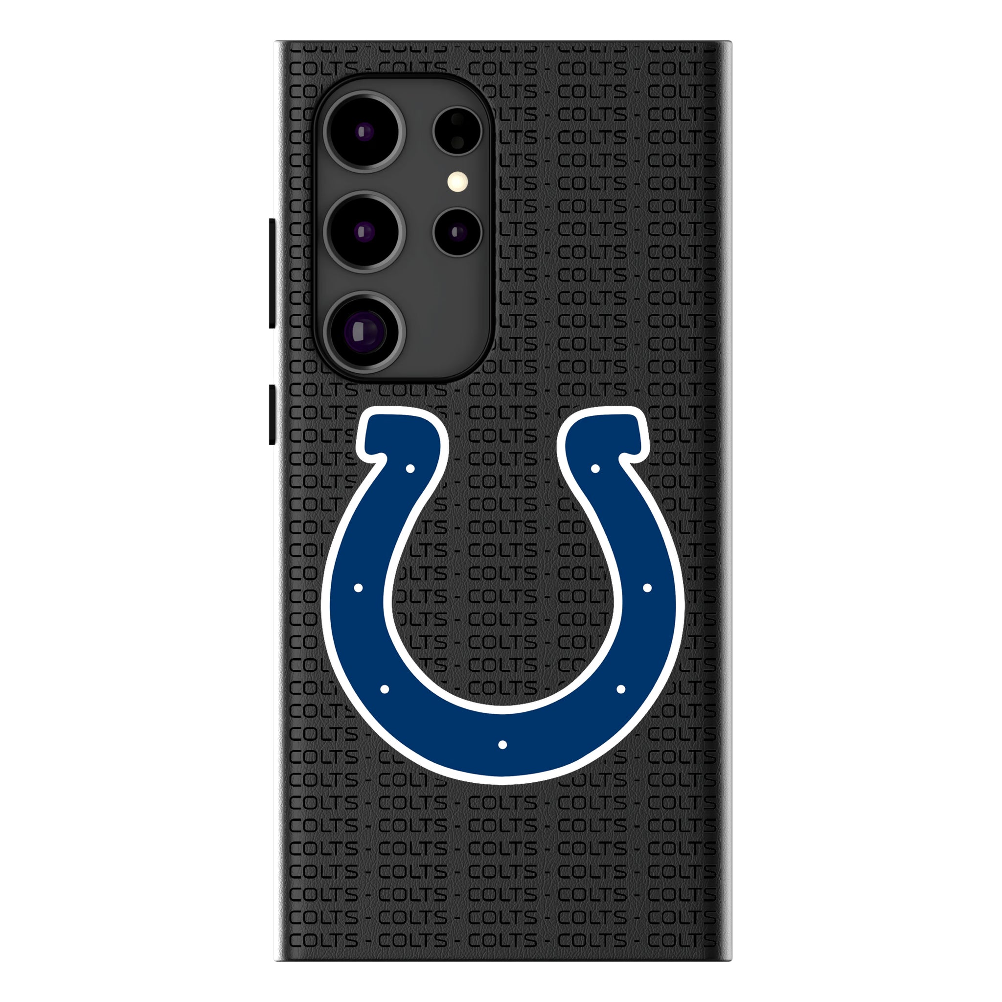 Indianapolis Colts Text Backdrop Galaxy MagSafe Compatible Phone Case for Samsung Galaxy