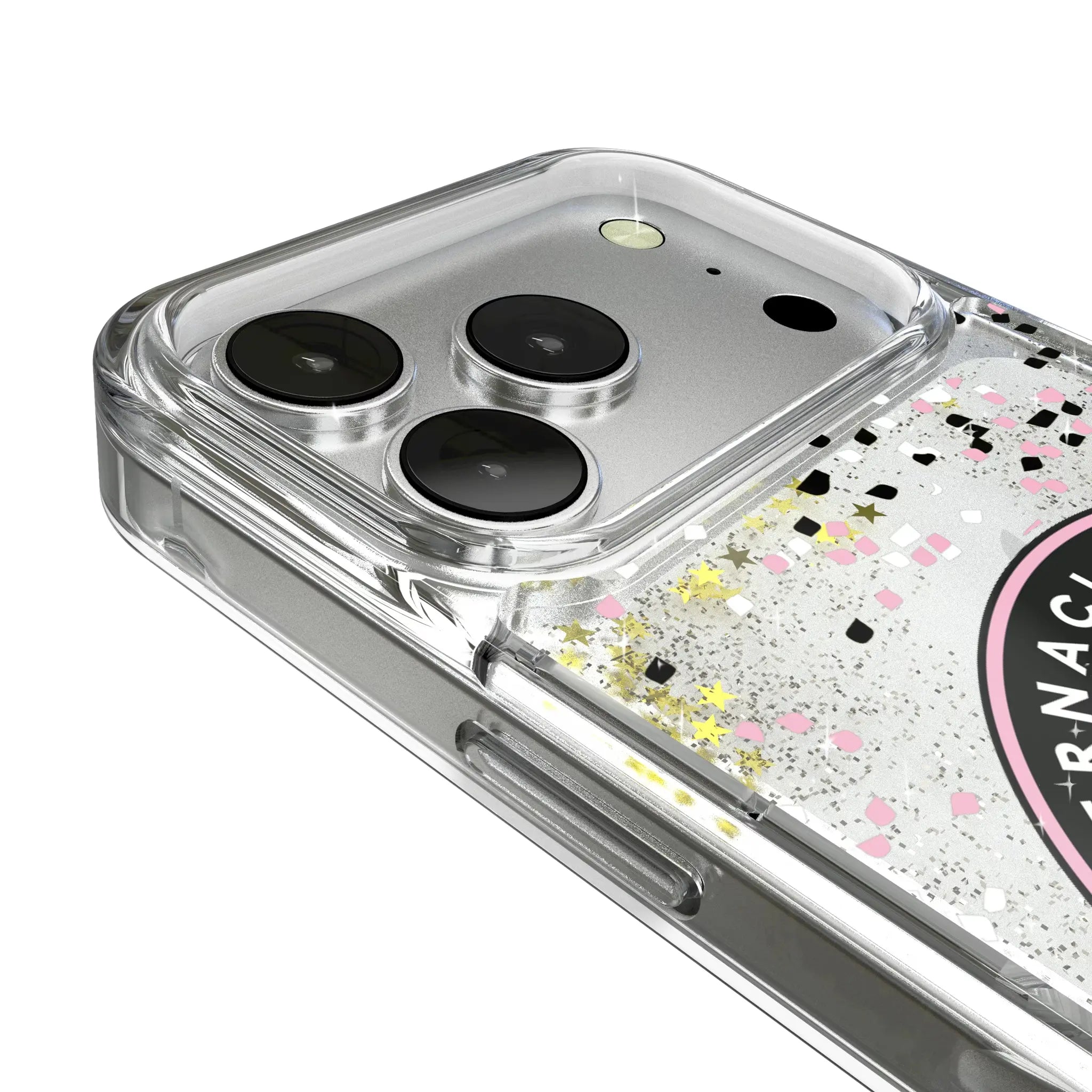 Inter Miami CF Confetti iPhone Glitter Phone Case for Apple iPhone - Detail