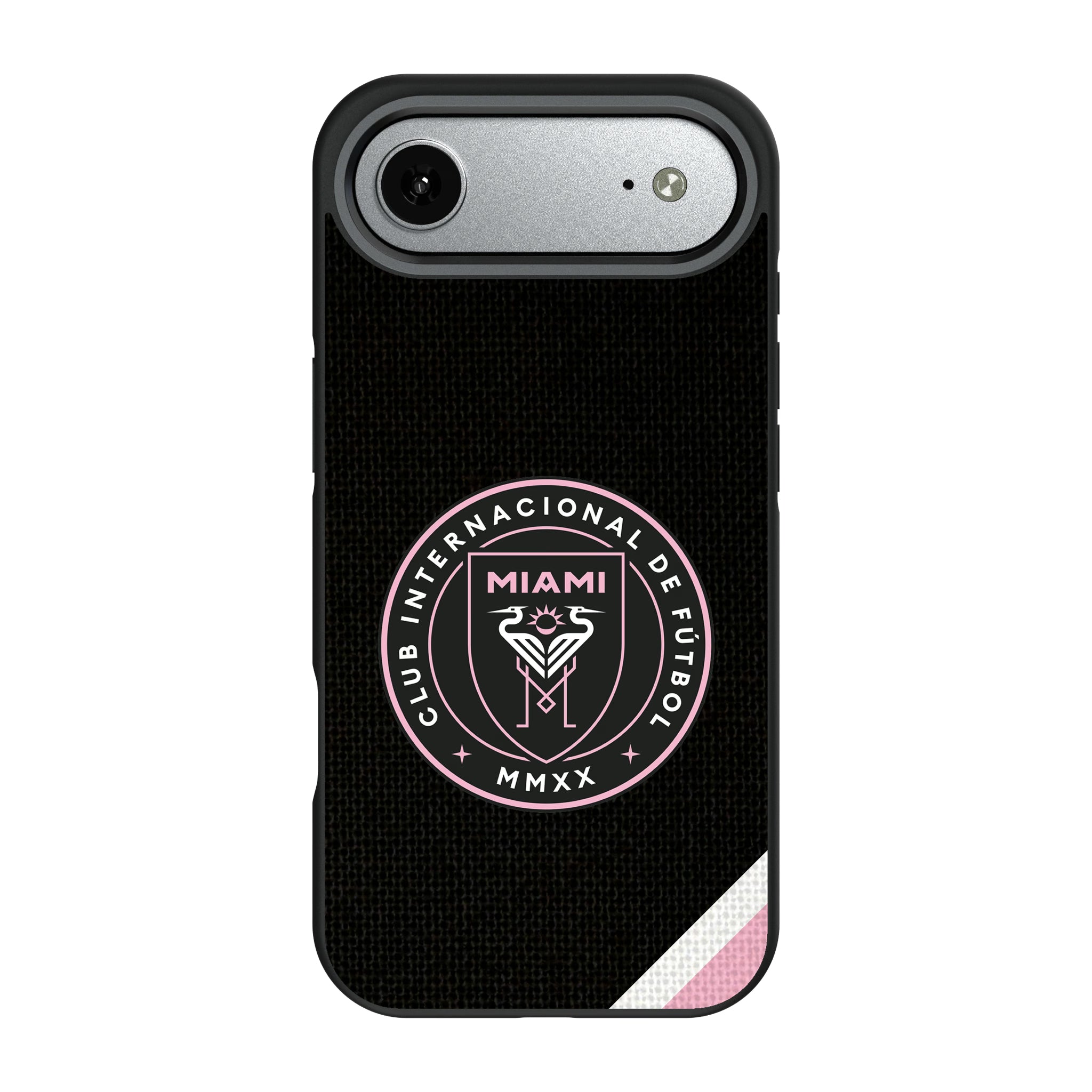 Inter Miami CF Diagonal Stripe iPhone Bump Phone Case for Apple iPhone#Device_iPhone Air
