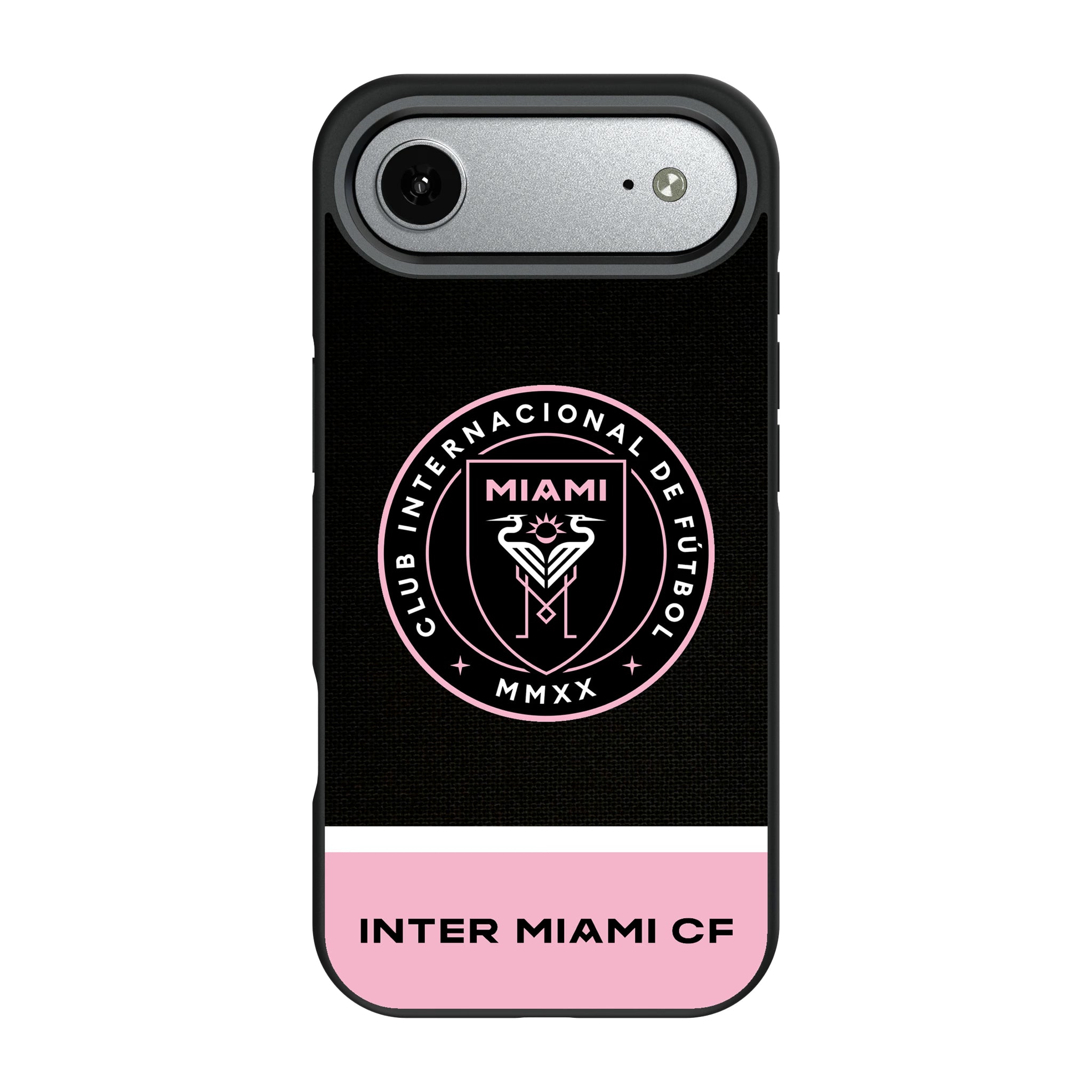 Inter Miami CF Endzone Solid iPhone Bump Phone Case for Apple iPhone#Device_iPhone Air
