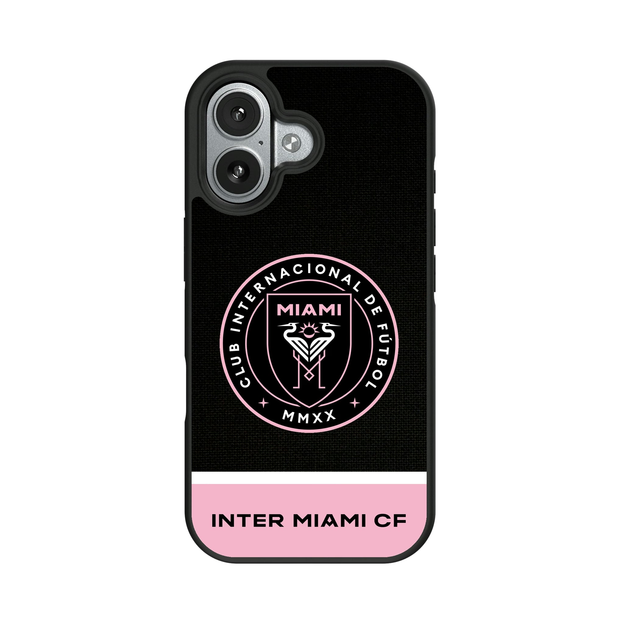Inter Miami CF Endzone Solid iPhone Bump Phone Case for Apple iPhone#Device_iPhone 17