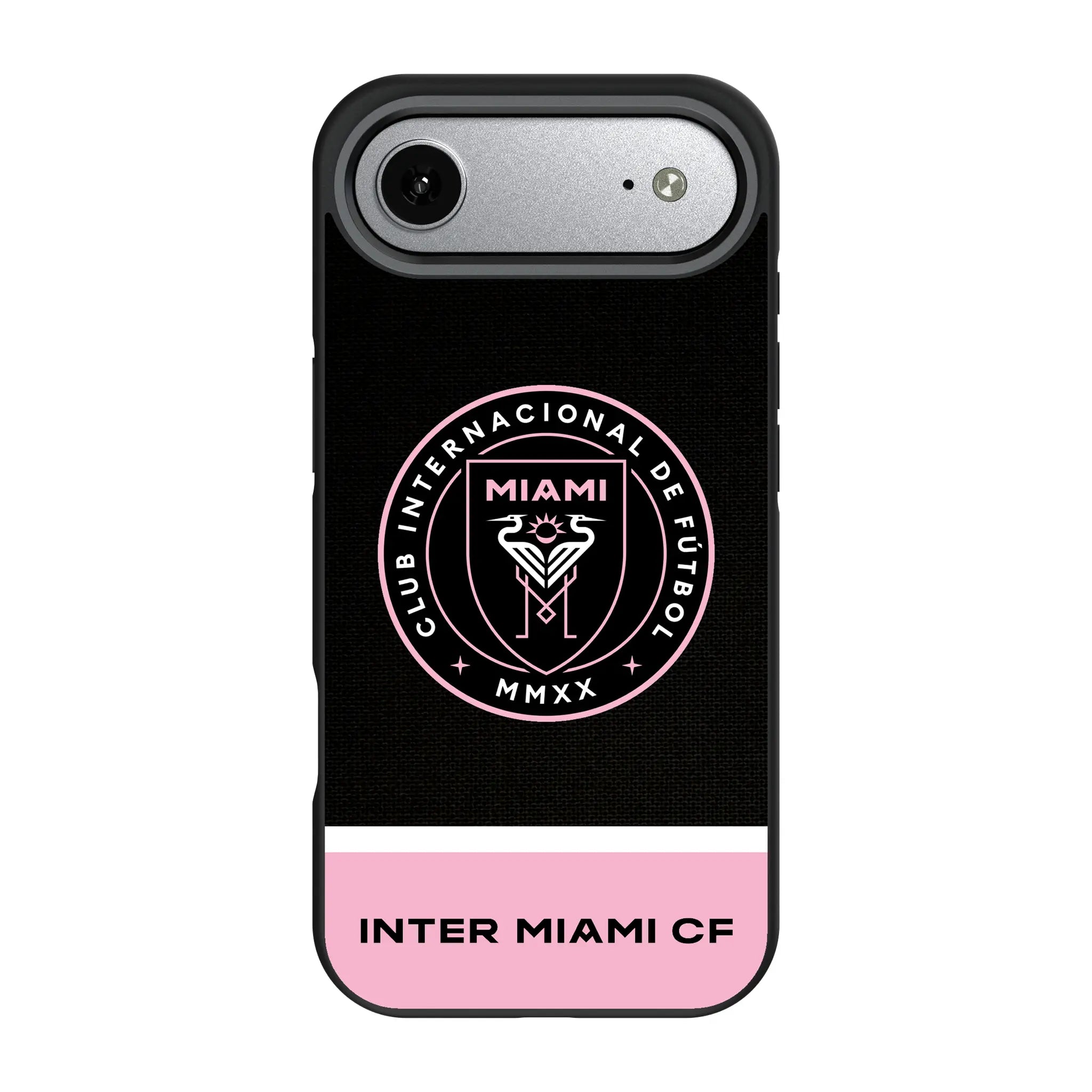 Inter Miami CF Endzone Solid iPhone Bump Phone Case for Apple iPhone#Device_iPhone Air