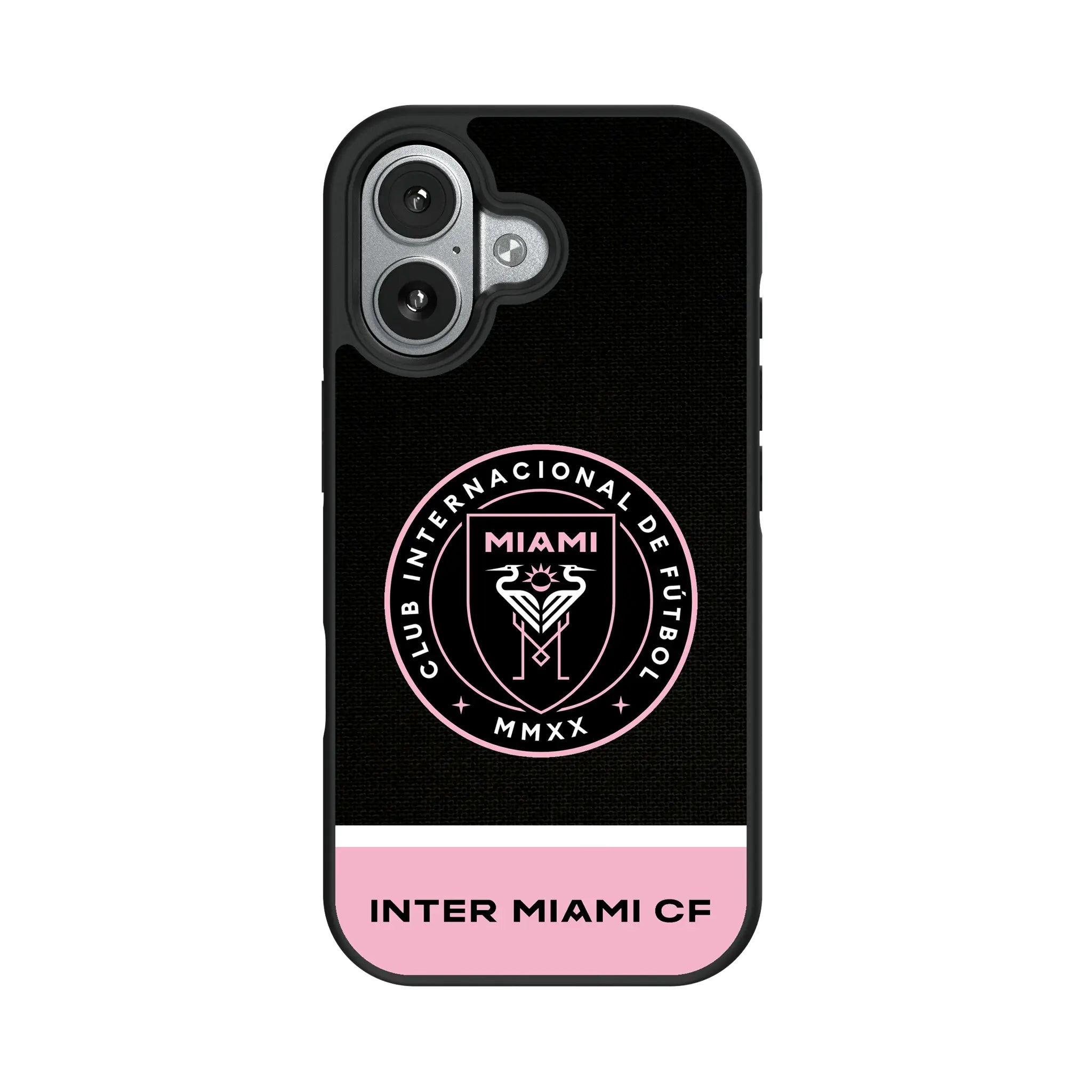 Inter Miami CF Endzone Solid iPhone Bump Phone Case for Apple iPhone#Device_iPhone 17