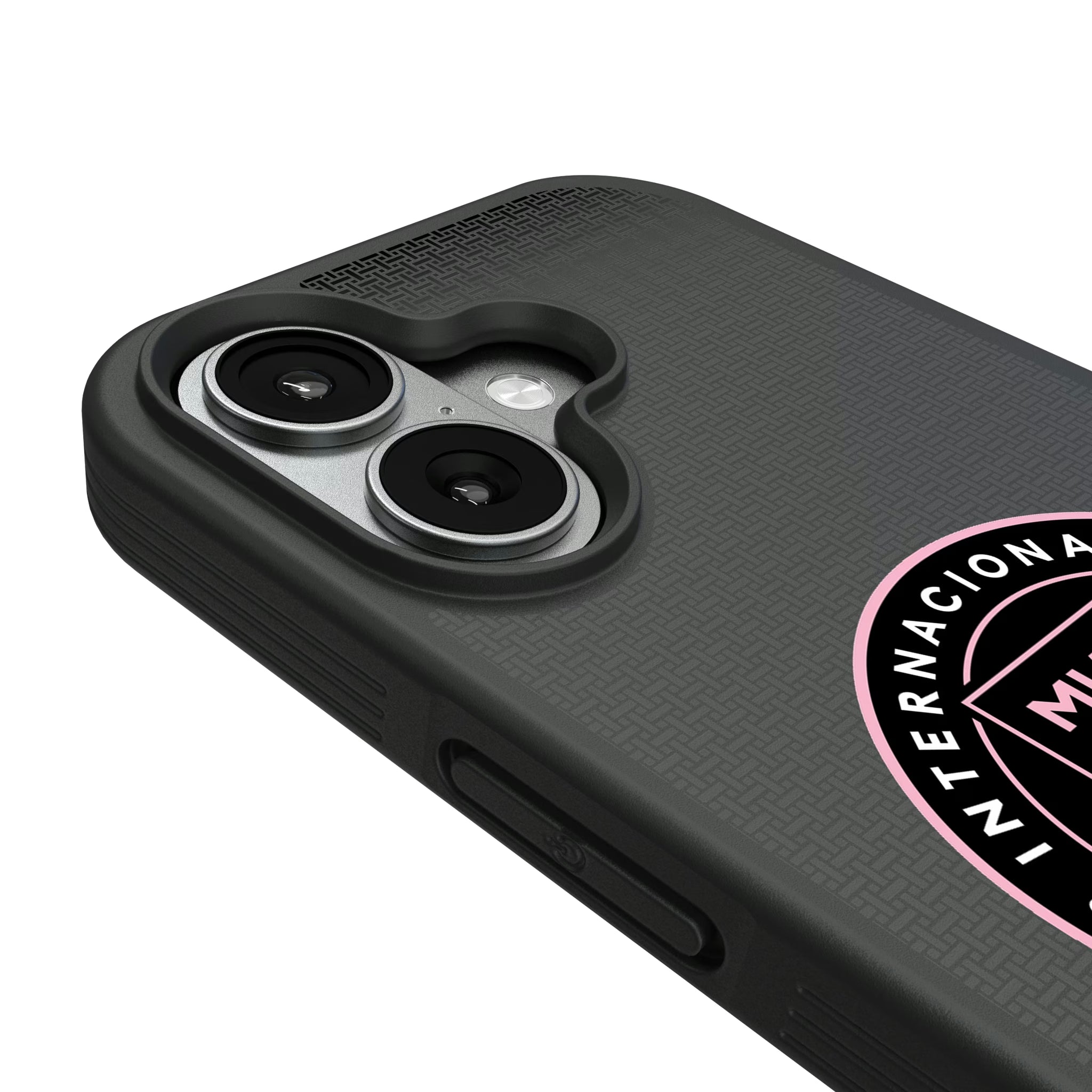 Inter Miami CF Linen iPhone Bump Phone Case for Apple iPhone - Detail#Device_iPhone 17