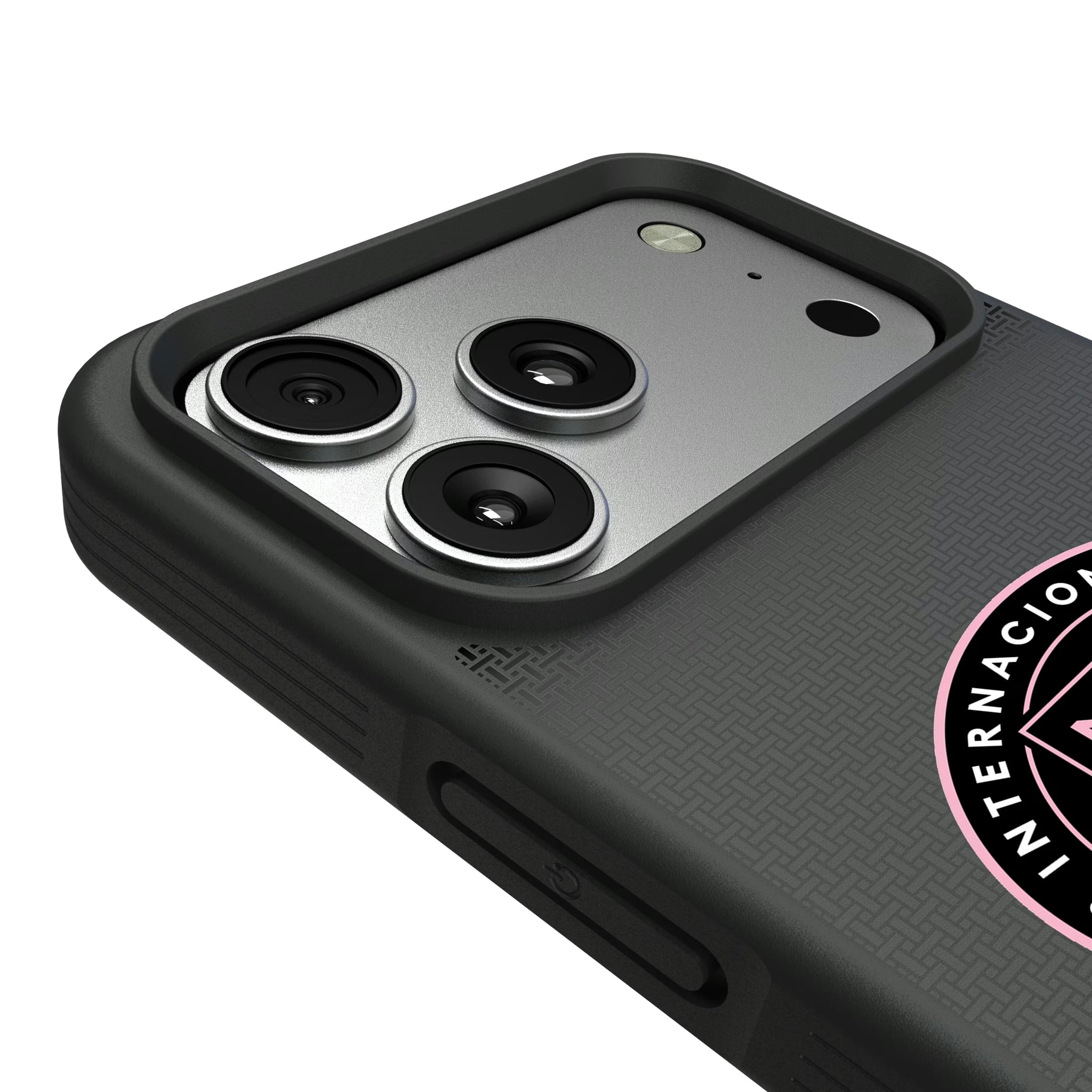 Inter Miami CF Linen iPhone Bump Phone Case for Apple iPhone - Detail#Device_iPhone 17 Pro Max
