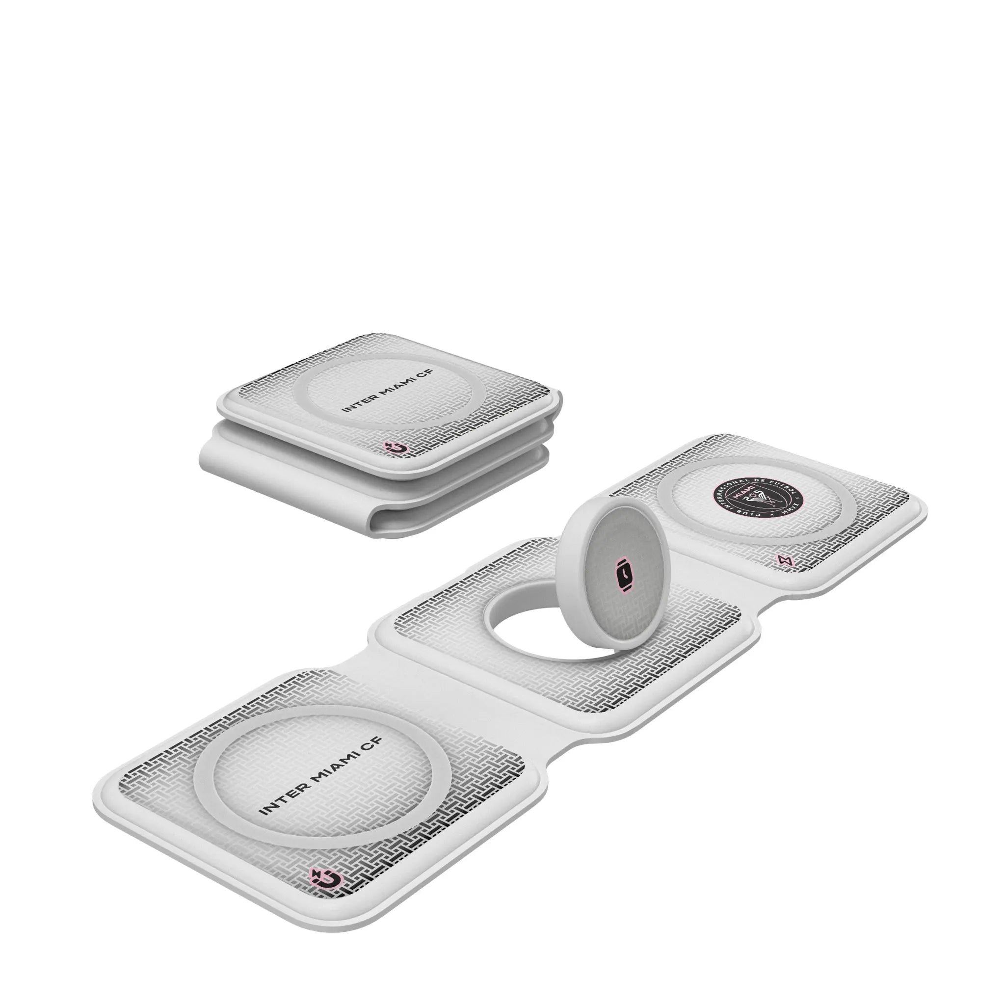 Inter Miami CF Linen Foldable 3 in 1 Charger