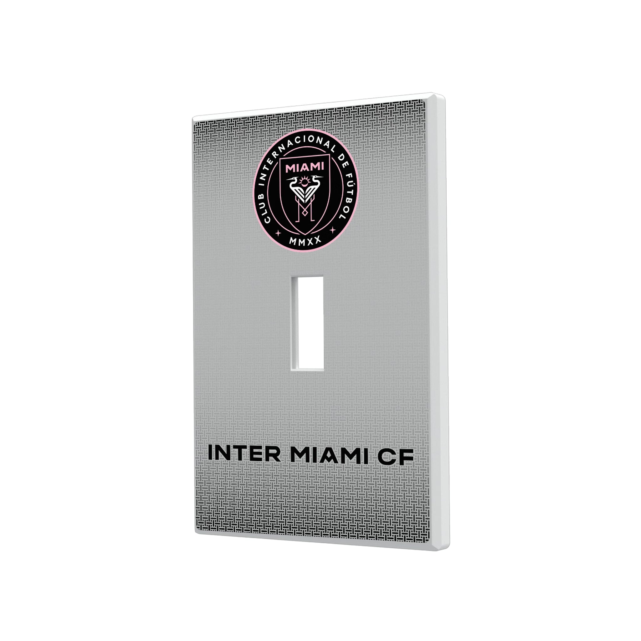 Inter Miami CF Linen Hidden-Screw Light Switch Plate#Style_Single Toggle