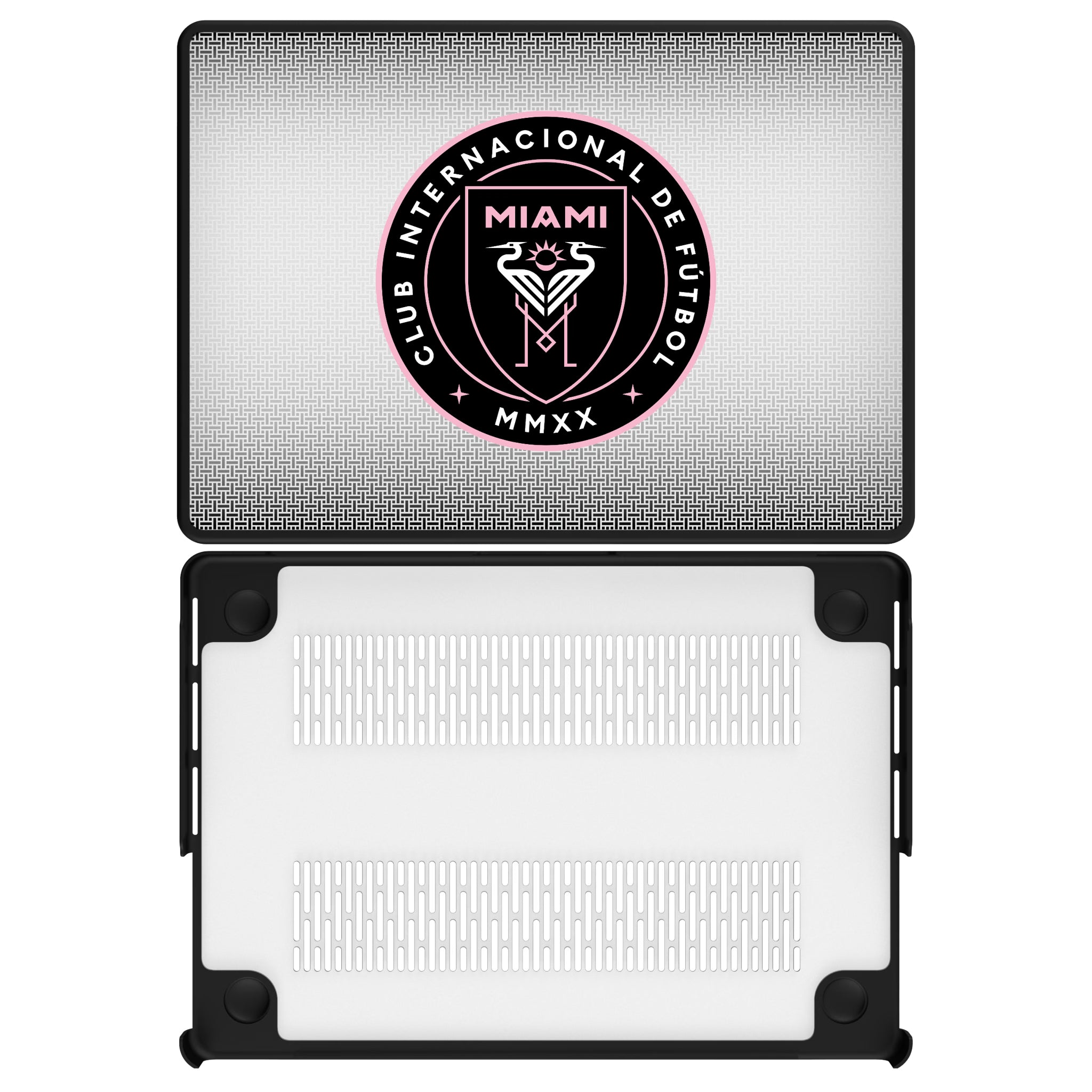 Inter Miami CF Linen MacBook Laptop Case for Apple MacBook#Device_MacBook Pro (14-inch, 2021) / MacBook Pro (14-inch, 2023) / MacBook Pro (14-inch, 2024)