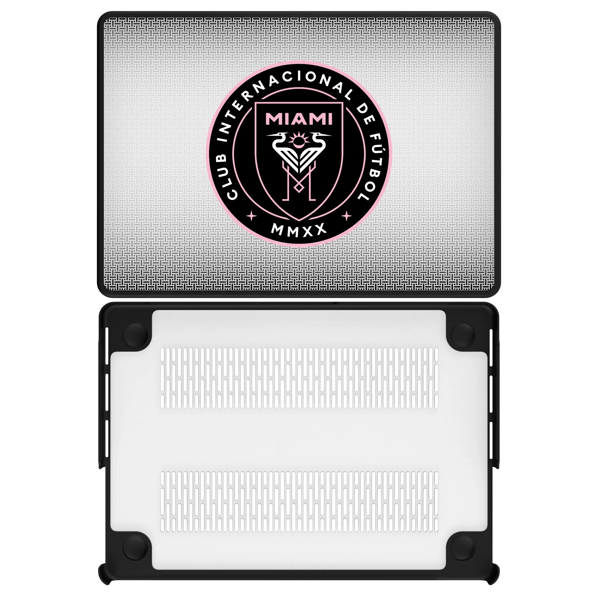 Inter Miami CF Linen MacBook Laptop Case for Apple MacBook