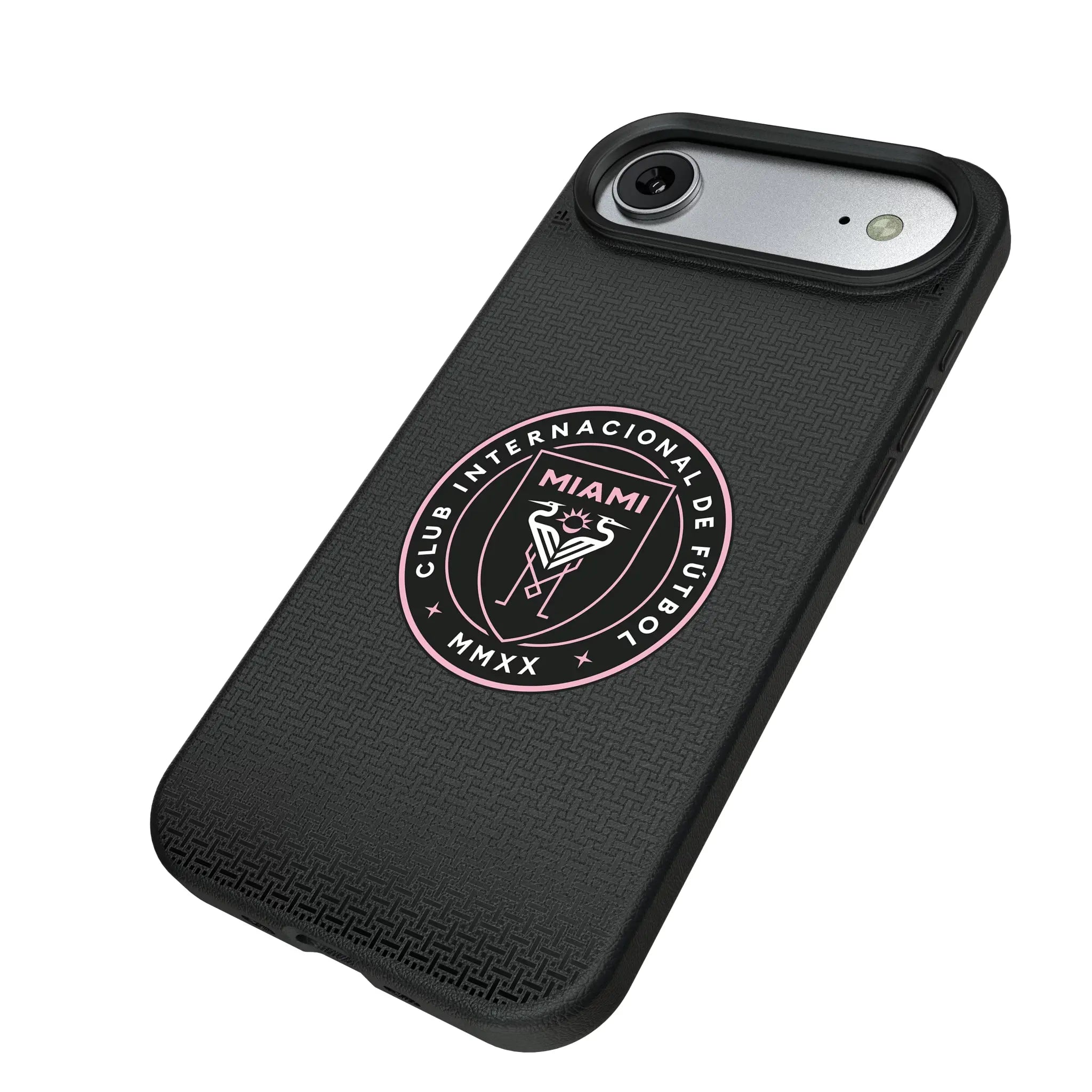 Inter Miami CF Linen iPhone MagSafe Compatible Phone Case for Apple iPhone - Isometric View#Device_iPhone Air
