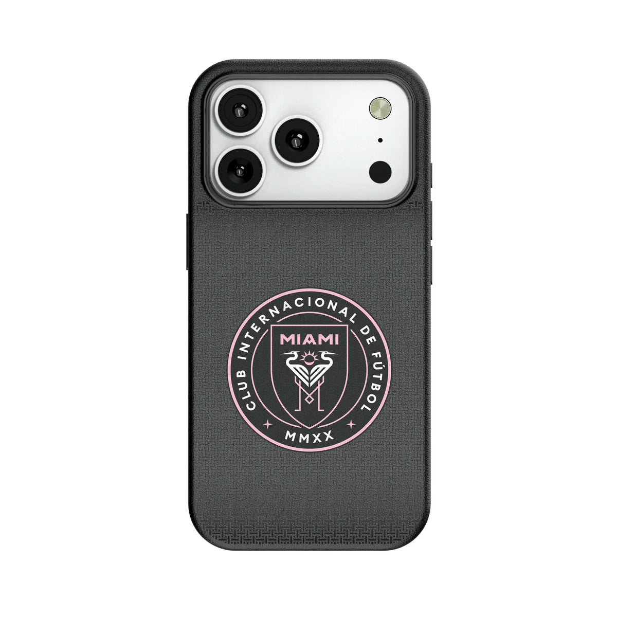 Inter Miami CF Linen MagSafe Compatible Phone Case for Apple iPhone