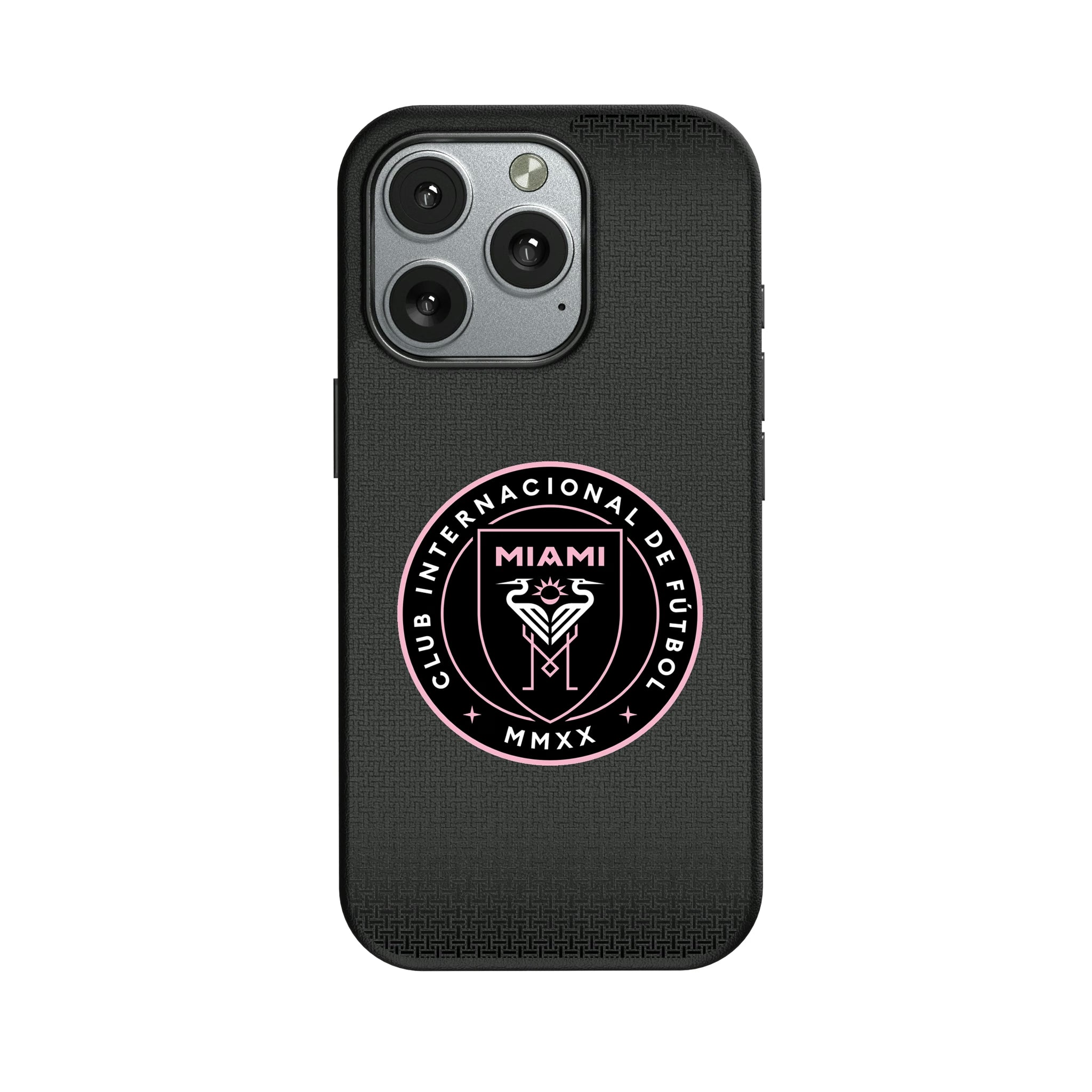 Inter Miami CF Linen iPhone MagSafe Compatible Phone Case for Apple iPhone