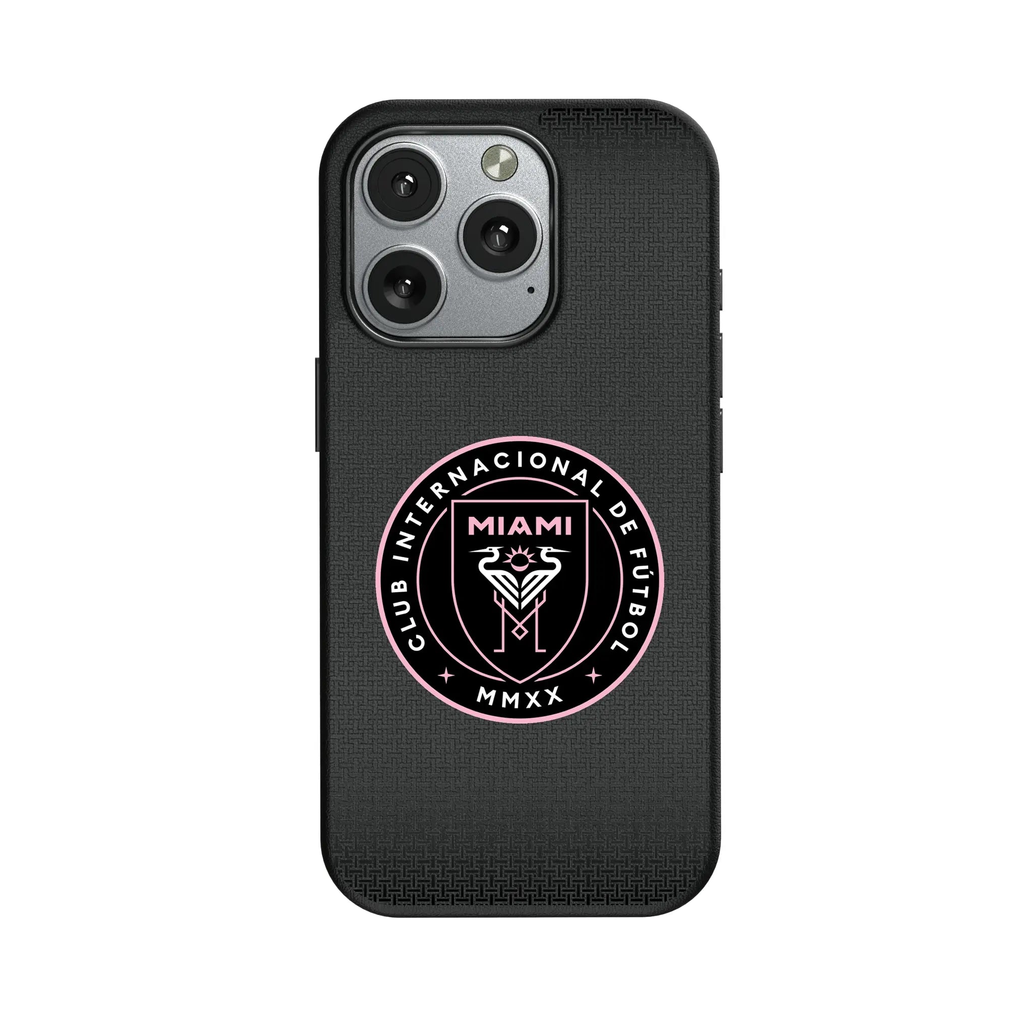 Inter Miami CF Linen iPhone MagSafe Compatible Phone Case for Apple iPhone