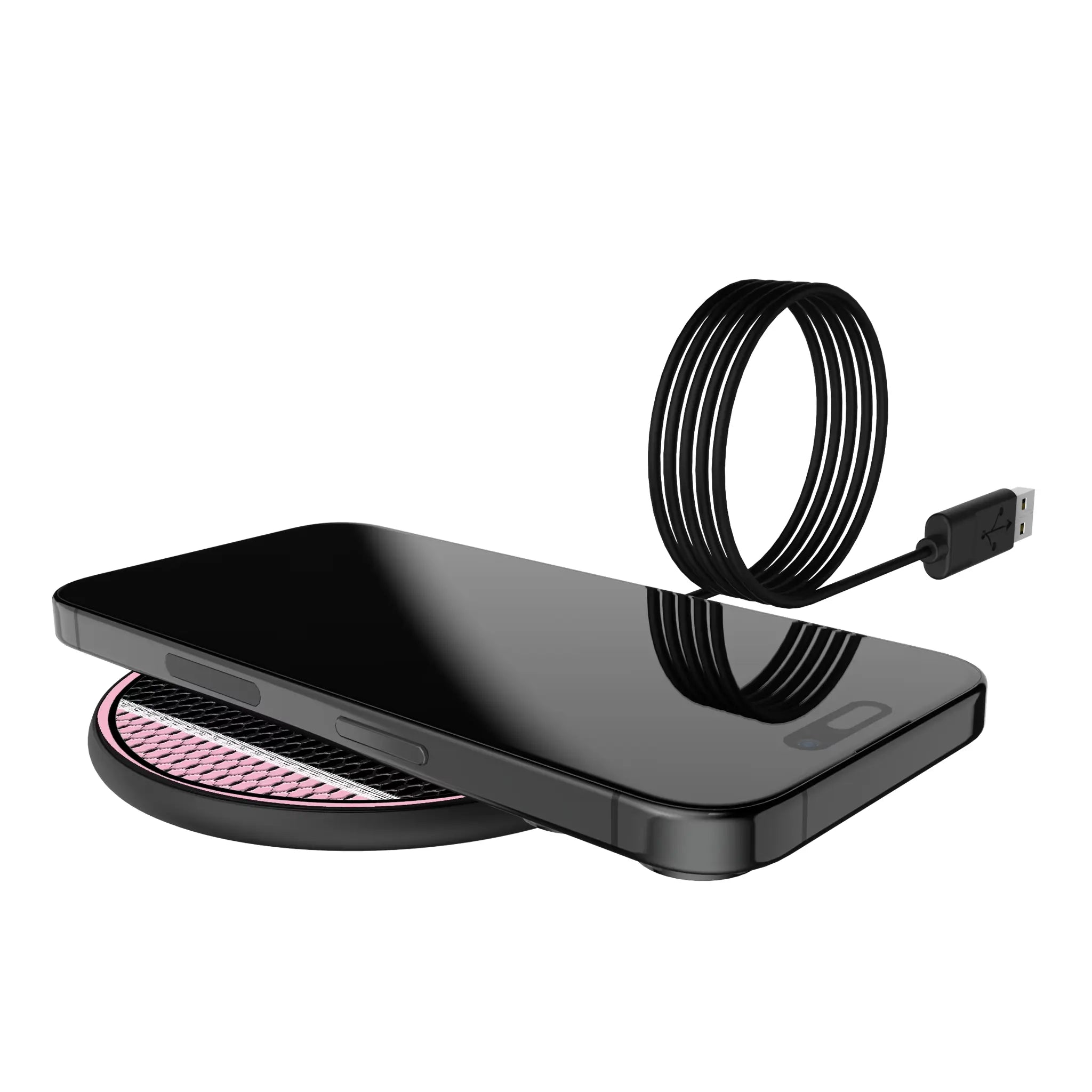 Inter Miami CF Mesh 15-Watt Wireless Charger - Lifestyle