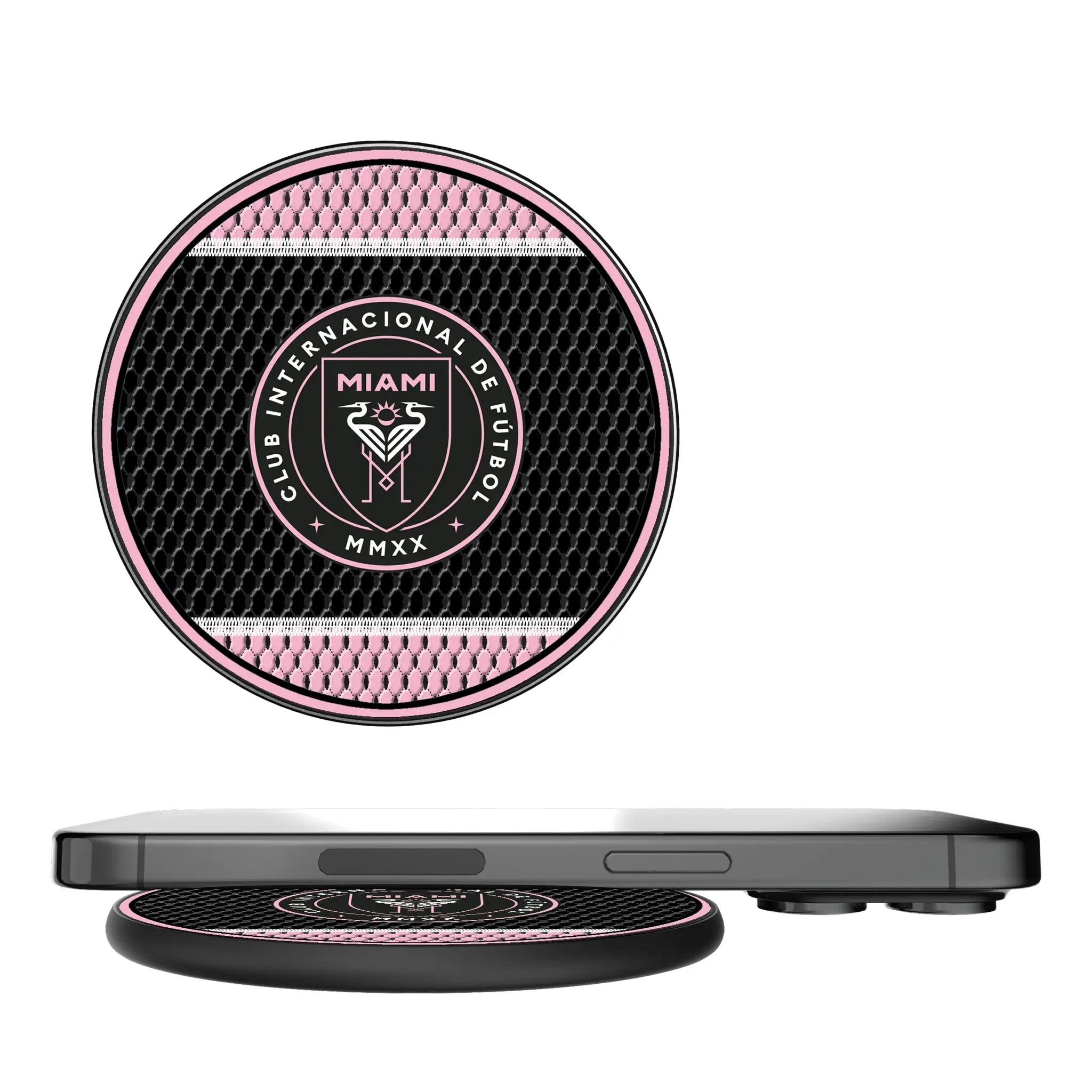 Inter Miami CF Mesh 15-Watt Wireless Charger