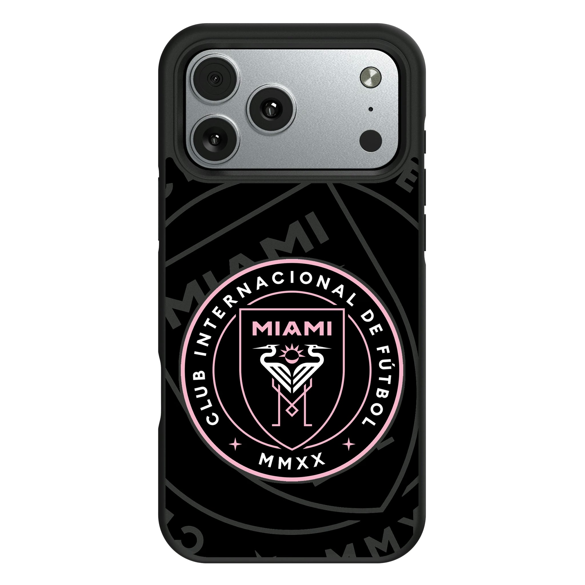 Inter Miami CF Monocolor Tilt iPhone Bump Phone Case for Apple iPhone#Device_iPhone 17 Pro Max