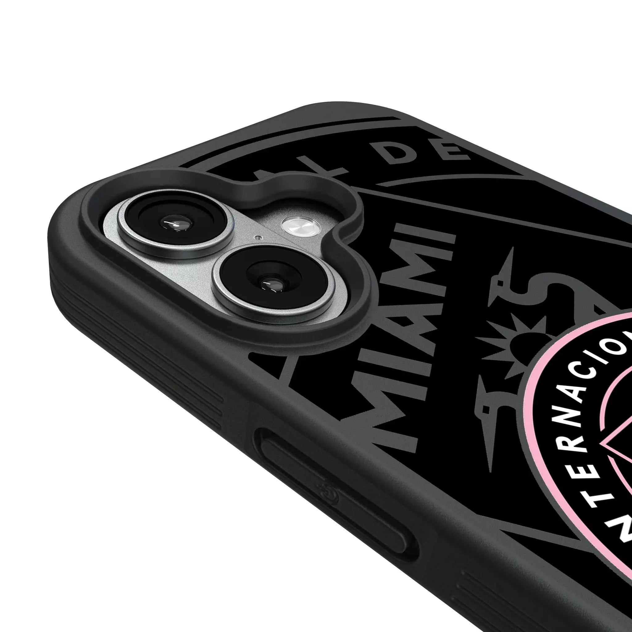 Inter Miami CF Monocolor Tilt iPhone Bump Phone Case for Apple iPhone - Detail#Device_iPhone 17