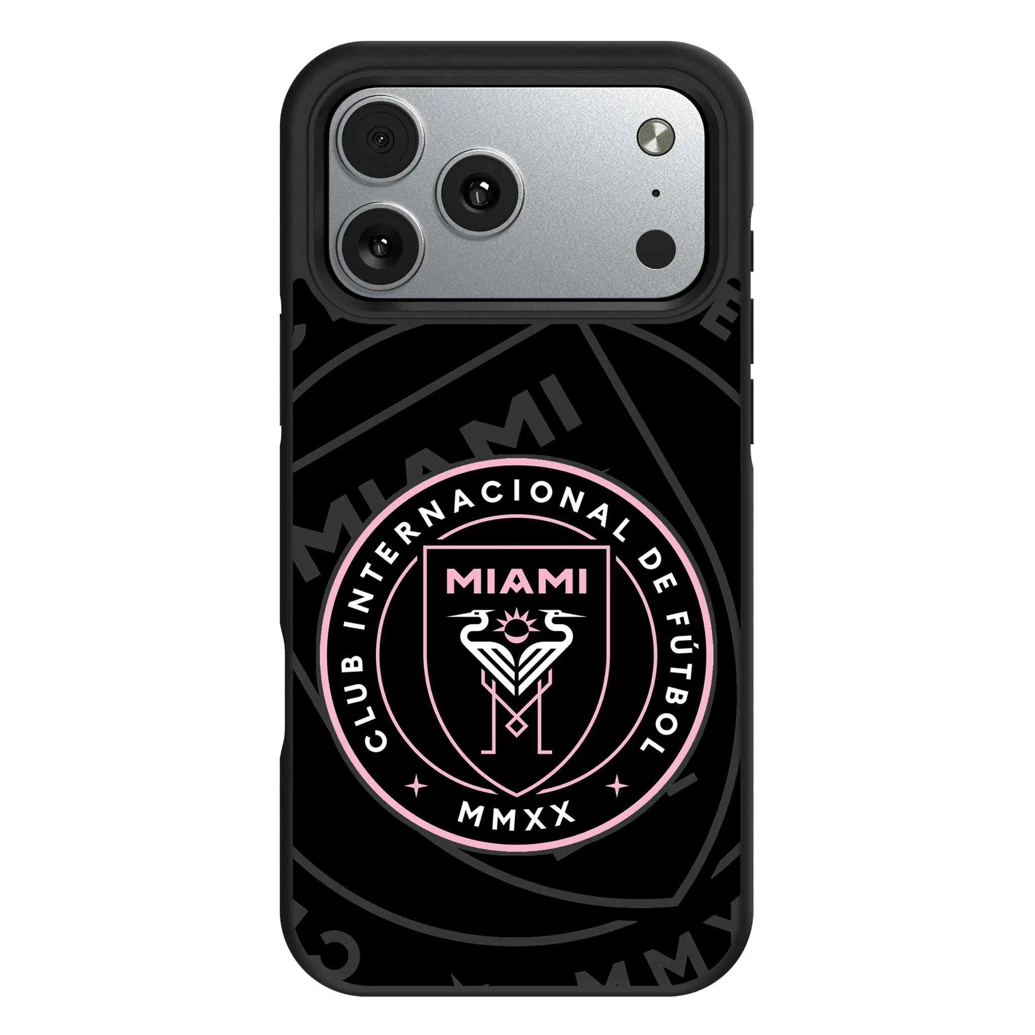 Inter Miami CF Monocolor Tilt iPhone Bump Phone Case for Apple iPhone#Device_iPhone 17 Pro Max