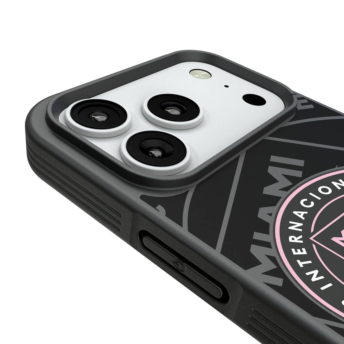 Inter Miami CF Monocolor Tilt iPhone Bump Phone Case for Apple iPhone - Detail#Device_iPhone 18 Pro