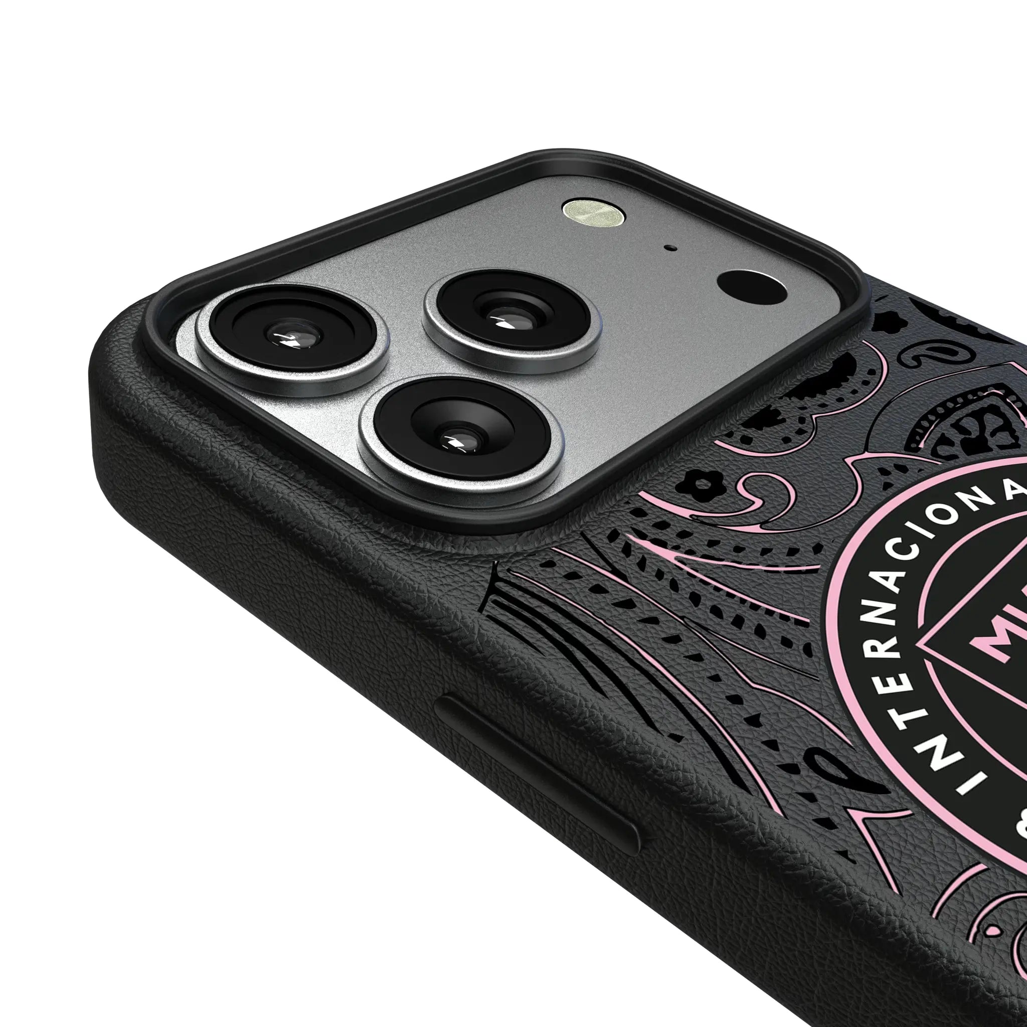 Inter Miami CF Paisley iPhone MagSafe Compatible Phone Case for Apple iPhone - Detail#Device_iPhone 17 Pro