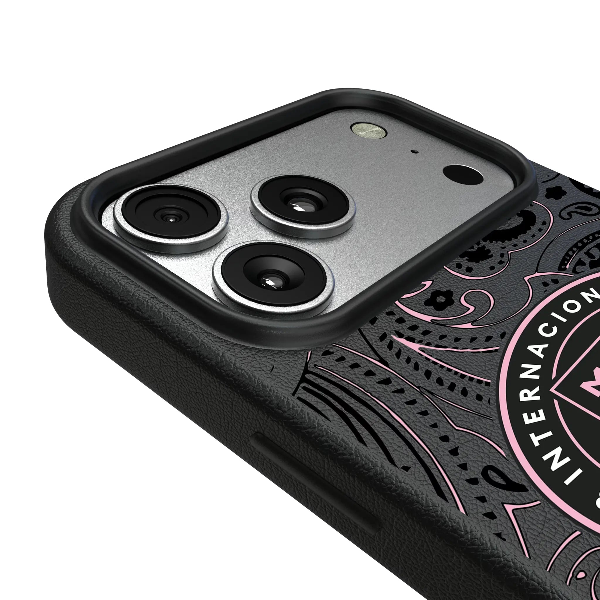Inter Miami CF Paisley iPhone MagSafe Compatible Phone Case for Apple iPhone - Detail#Device_iPhone 17 Pro Max