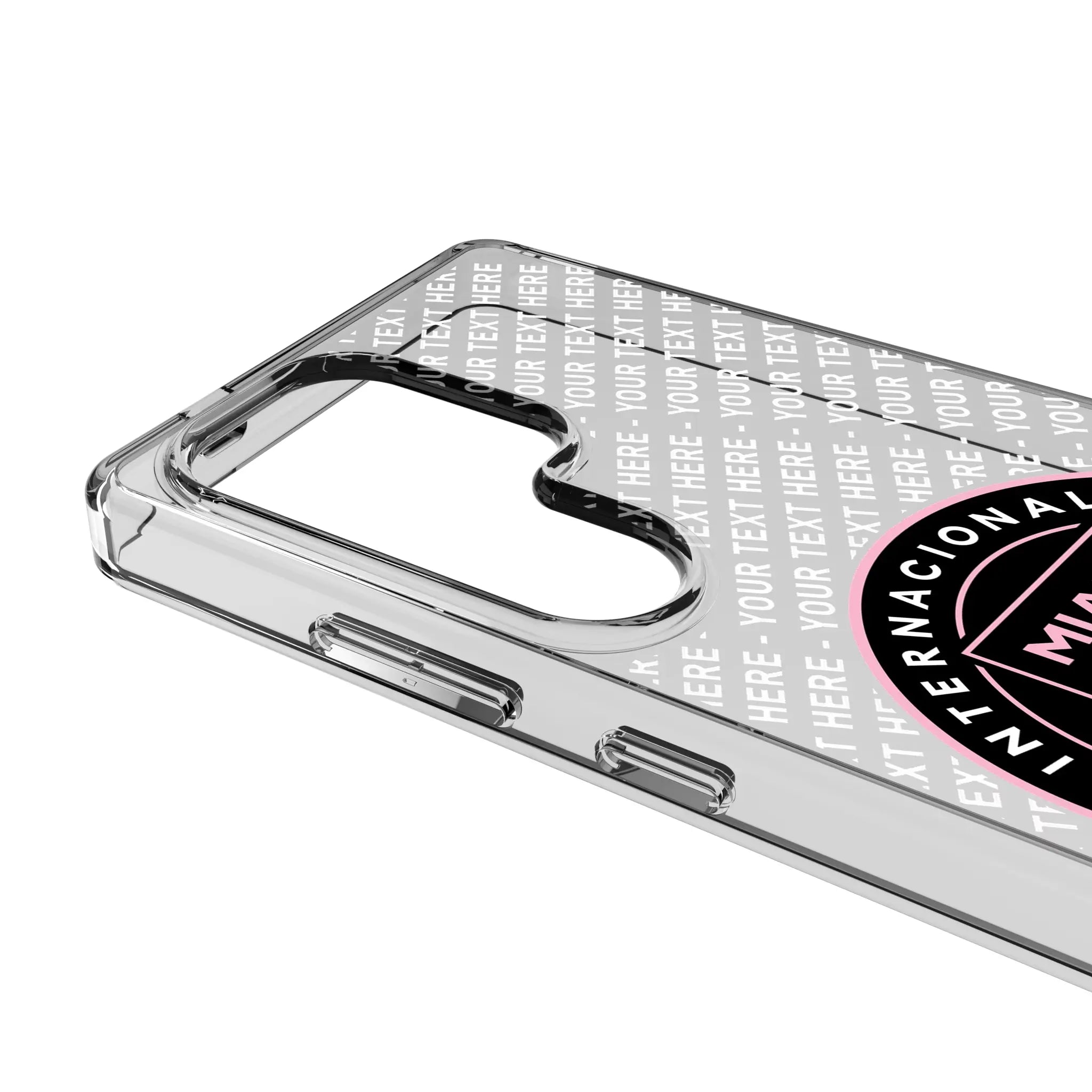 Inter Miami CF Personalized EndZone Plus Galaxy Clear Phone Case for Samsung Galaxy - Detail