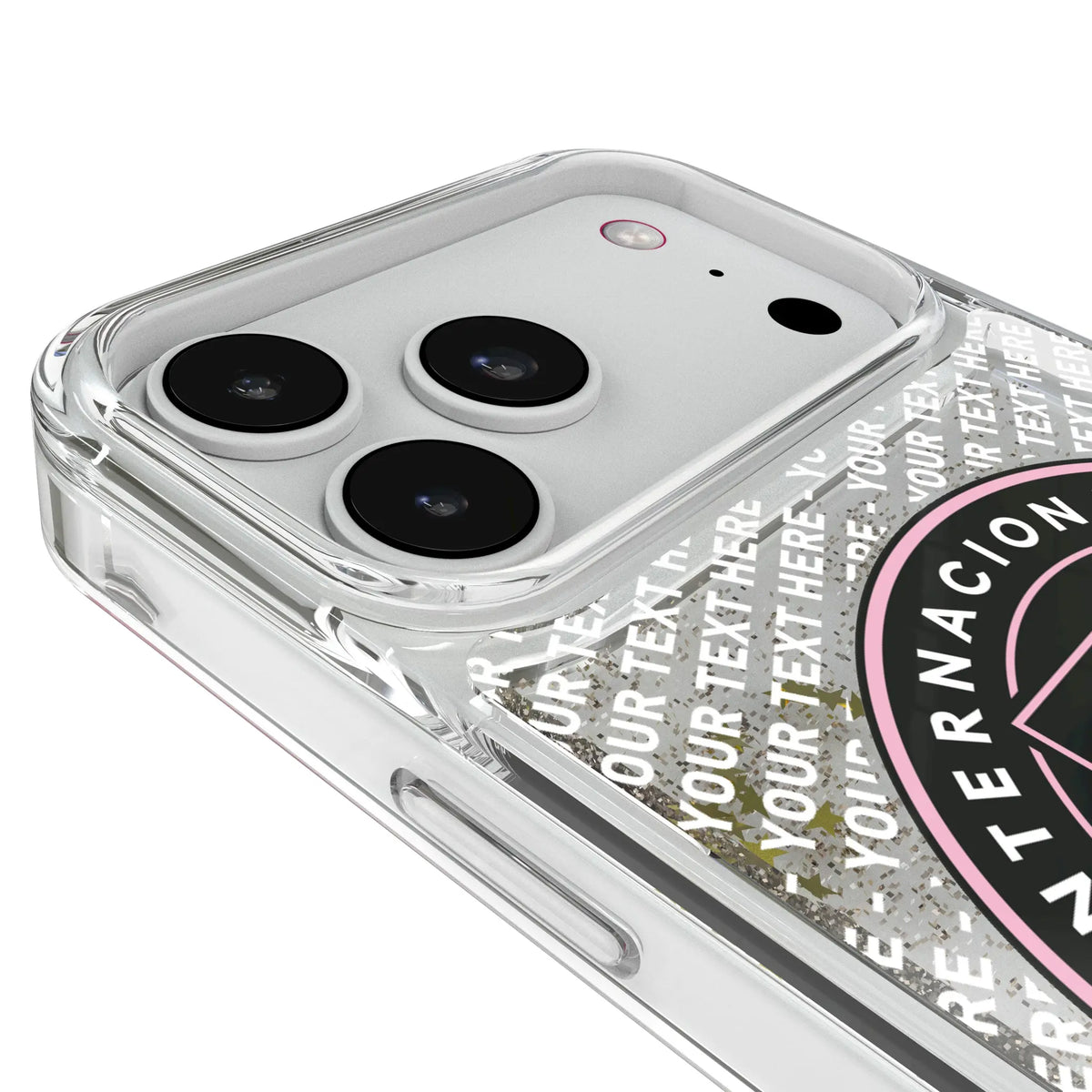 Inter Miami CF Personalized EndZone Plus iPhone Glitter Phone Case for Apple iPhone - Detail#Device_iPhone 18 Pro Max