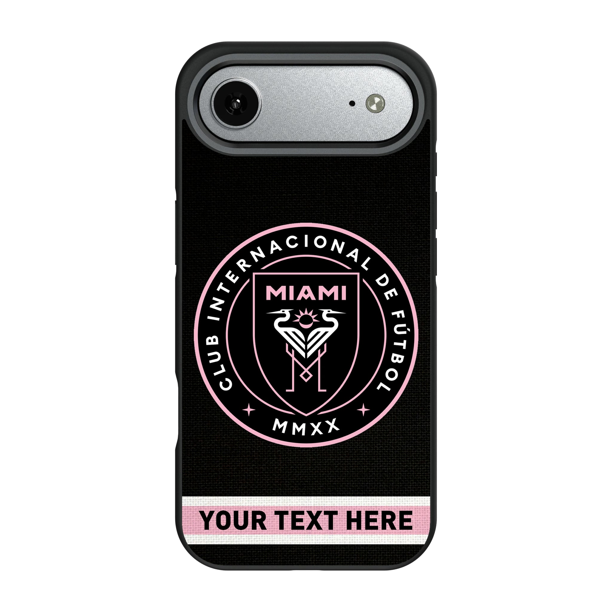 Inter Miami CF Personalized Stripe iPhone Bump Phone Case for Apple iPhone#Device_iPhone Air