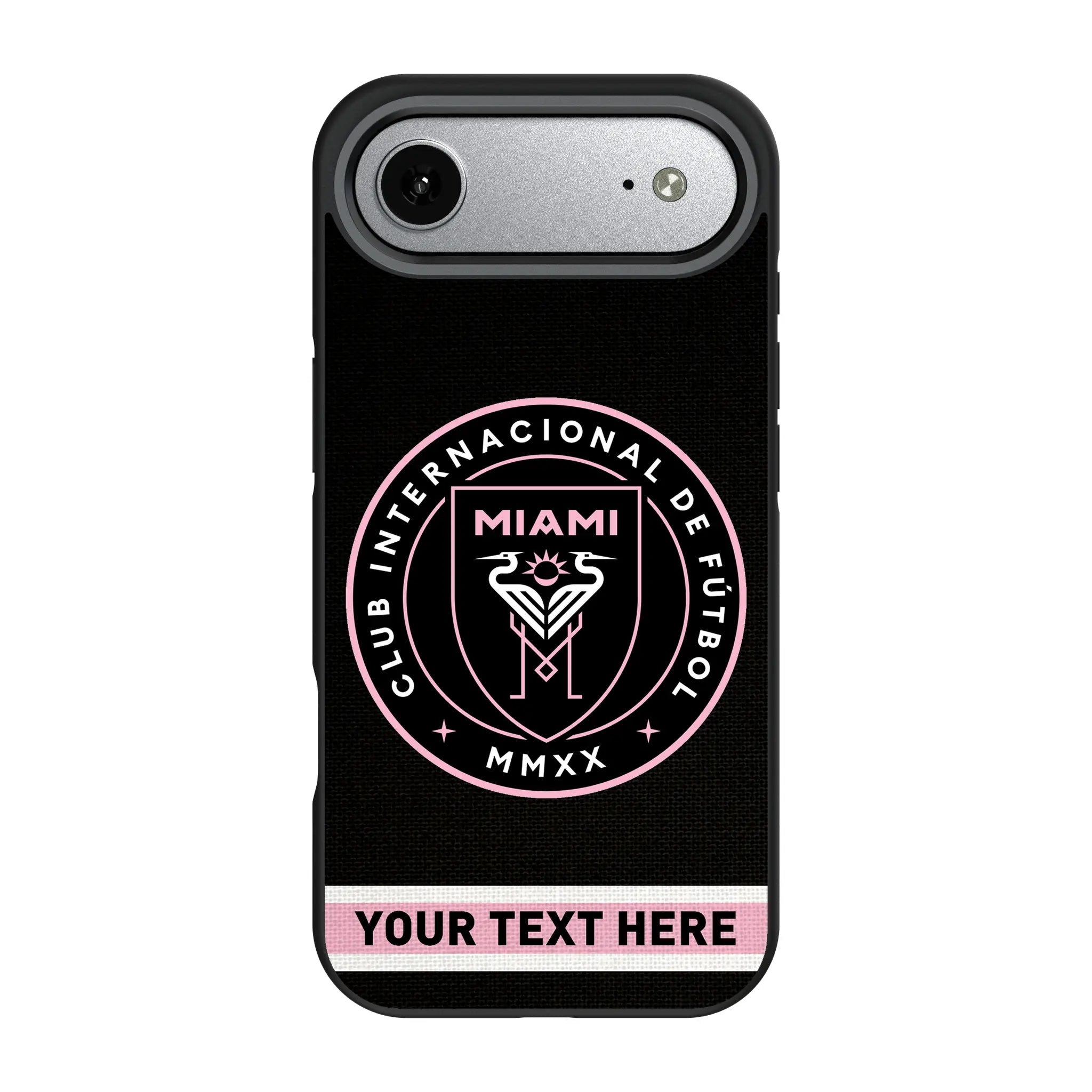 Inter Miami CF Personalized Stripe iPhone Bump Phone Case for Apple iPhone#Device_iPhone Air