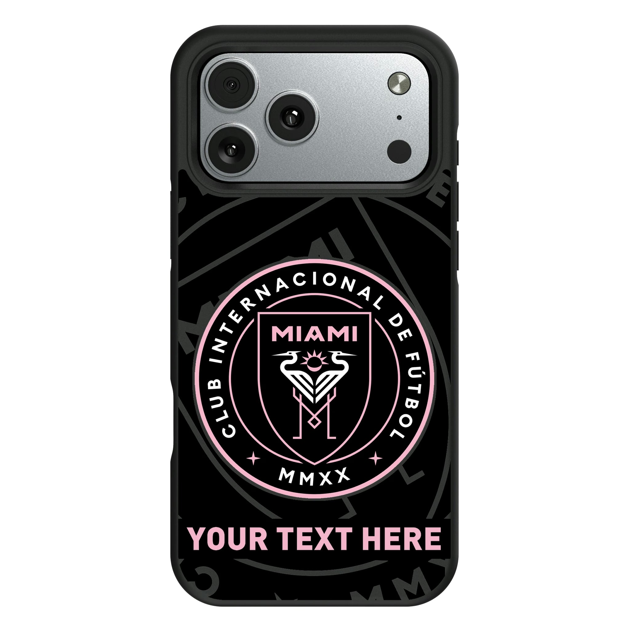 Inter Miami CF Personalized Tilt iPhone Bump Phone Case for Apple iPhone#Device_iPhone 17 Pro Max