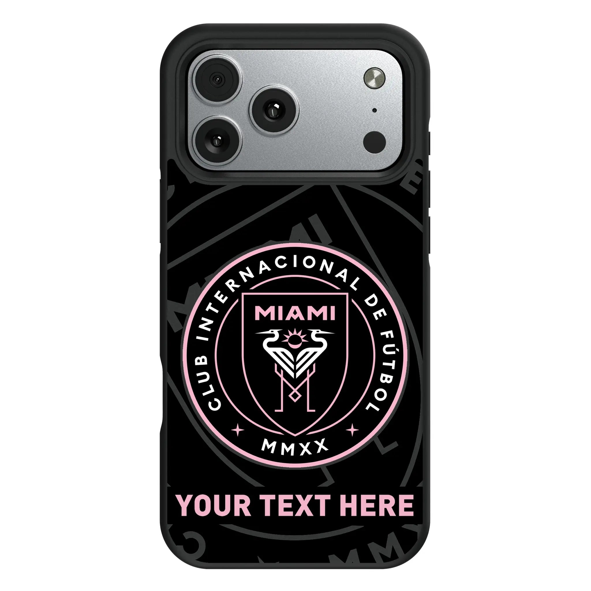 Inter Miami CF Personalized Tilt iPhone Bump Phone Case for Apple iPhone#Device_iPhone 17 Pro Max