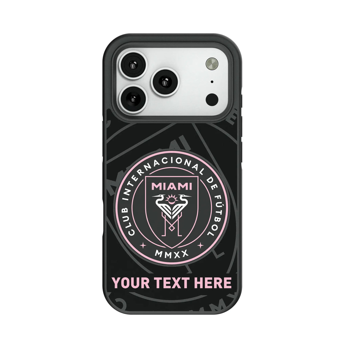 Inter Miami CF Personalized Tilt Bump Phone Case for Apple iPhone