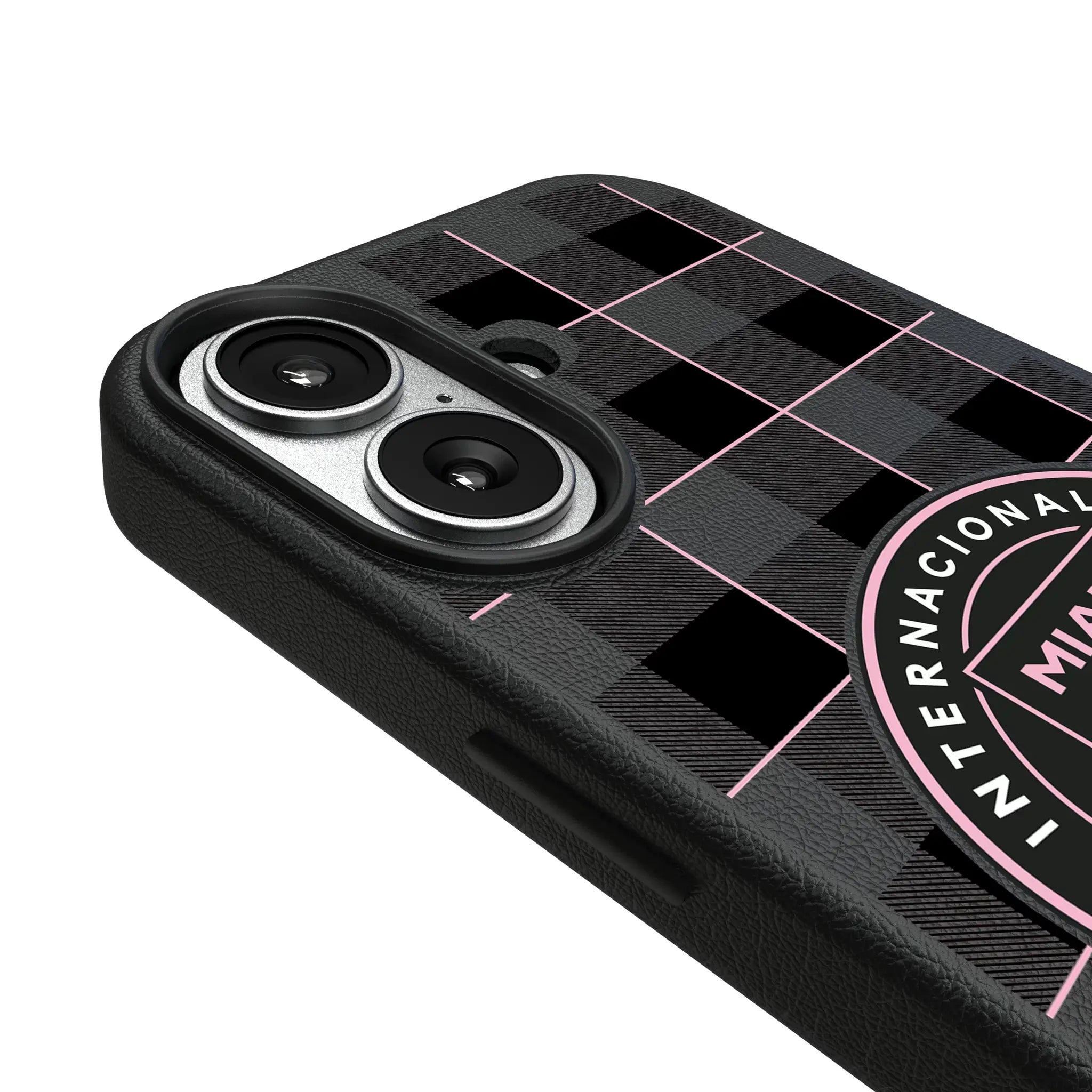 Inter Miami CF Plaid iPhone MagSafe Compatible Phone Case for Apple iPhone - Detail#Device_iPhone 17