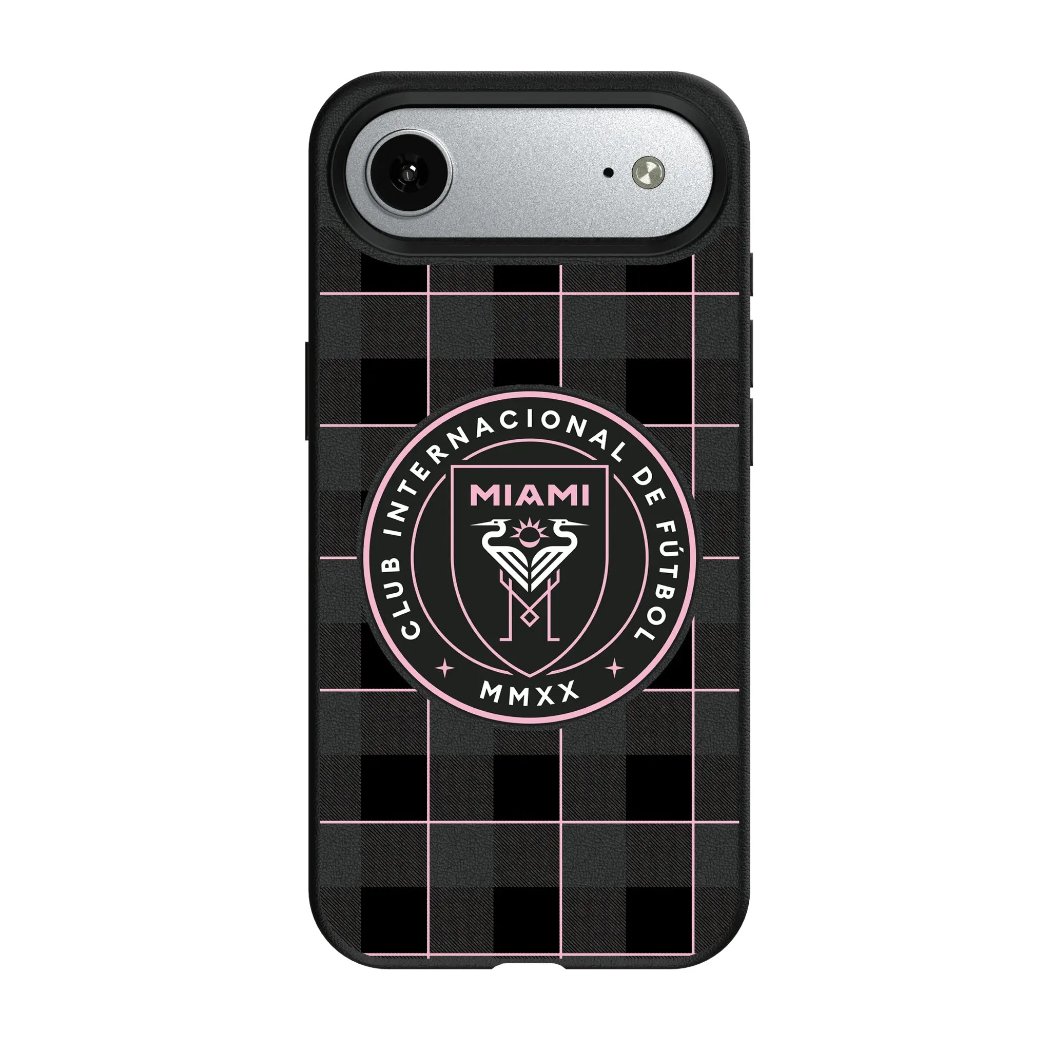 Inter Miami CF Plaid iPhone MagSafe Compatible Phone Case for Apple iPhone#Device_iPhone Air