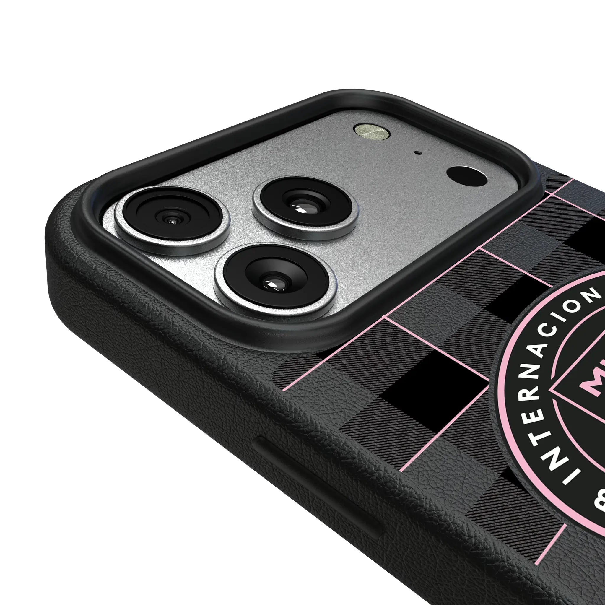 Inter Miami CF Plaid iPhone MagSafe Compatible Phone Case for Apple iPhone - Detail#Device_iPhone 17 Pro Max
