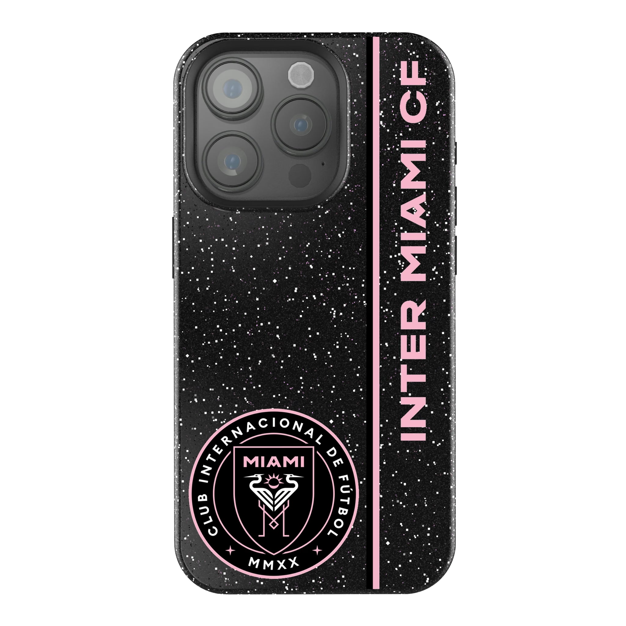 Inter Miami CF Sidebar iPhone Bling Phone Case for Apple iPhone