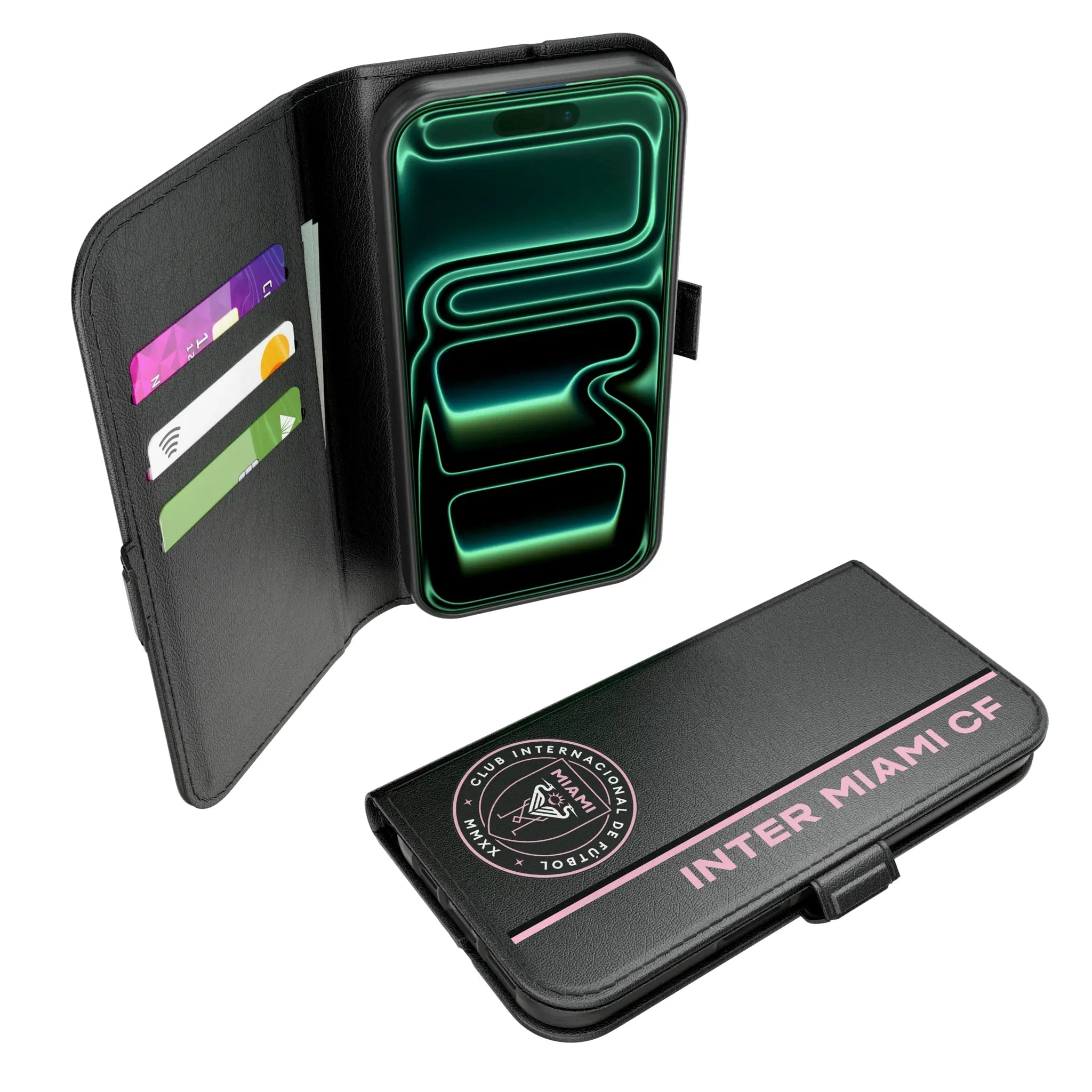 Inter Miami CF Sidebar iPhone Folio Phone Case for Apple iPhone#Device_iPhone 17