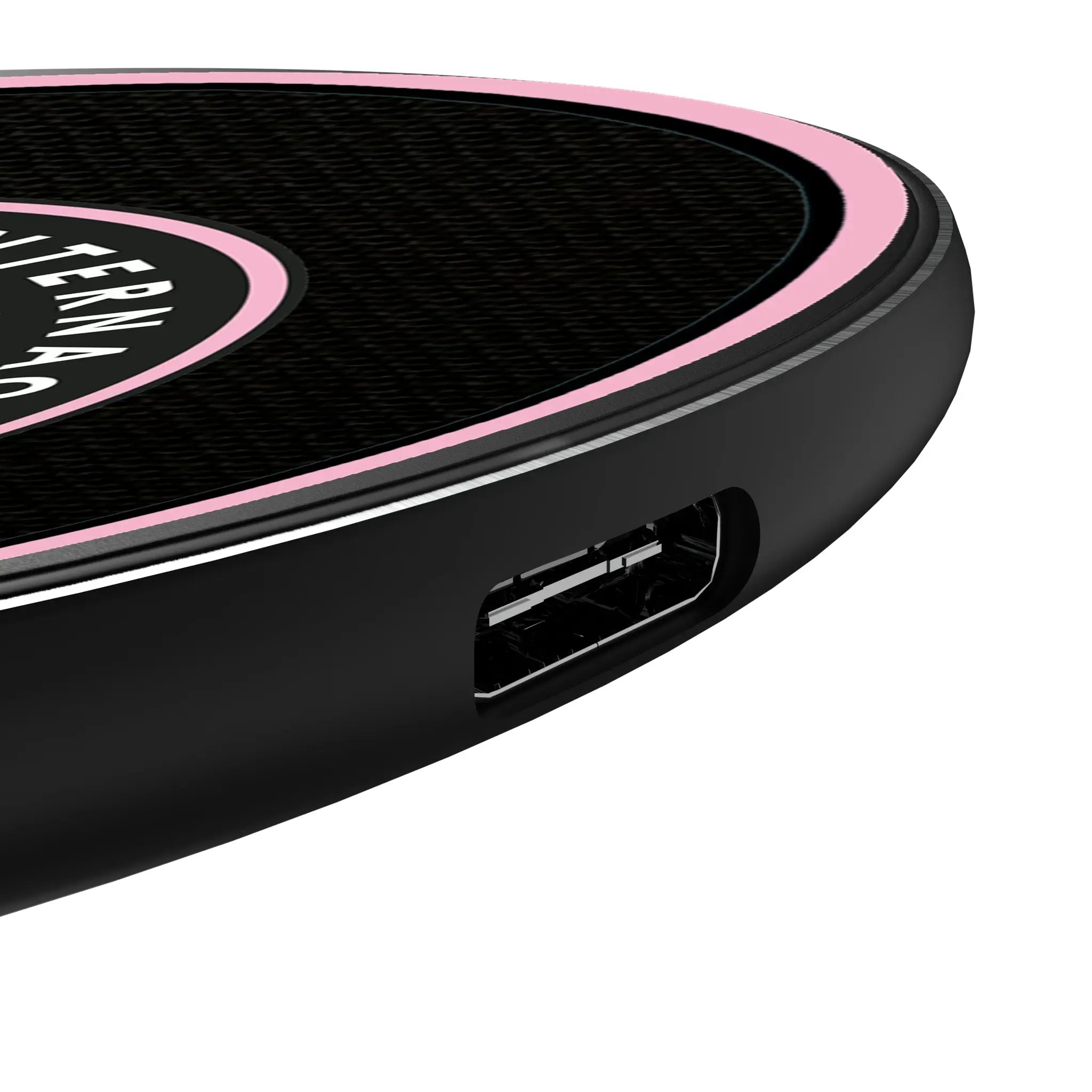 Inter Miami CF Solid 15-Watt Wireless Charger - Detail