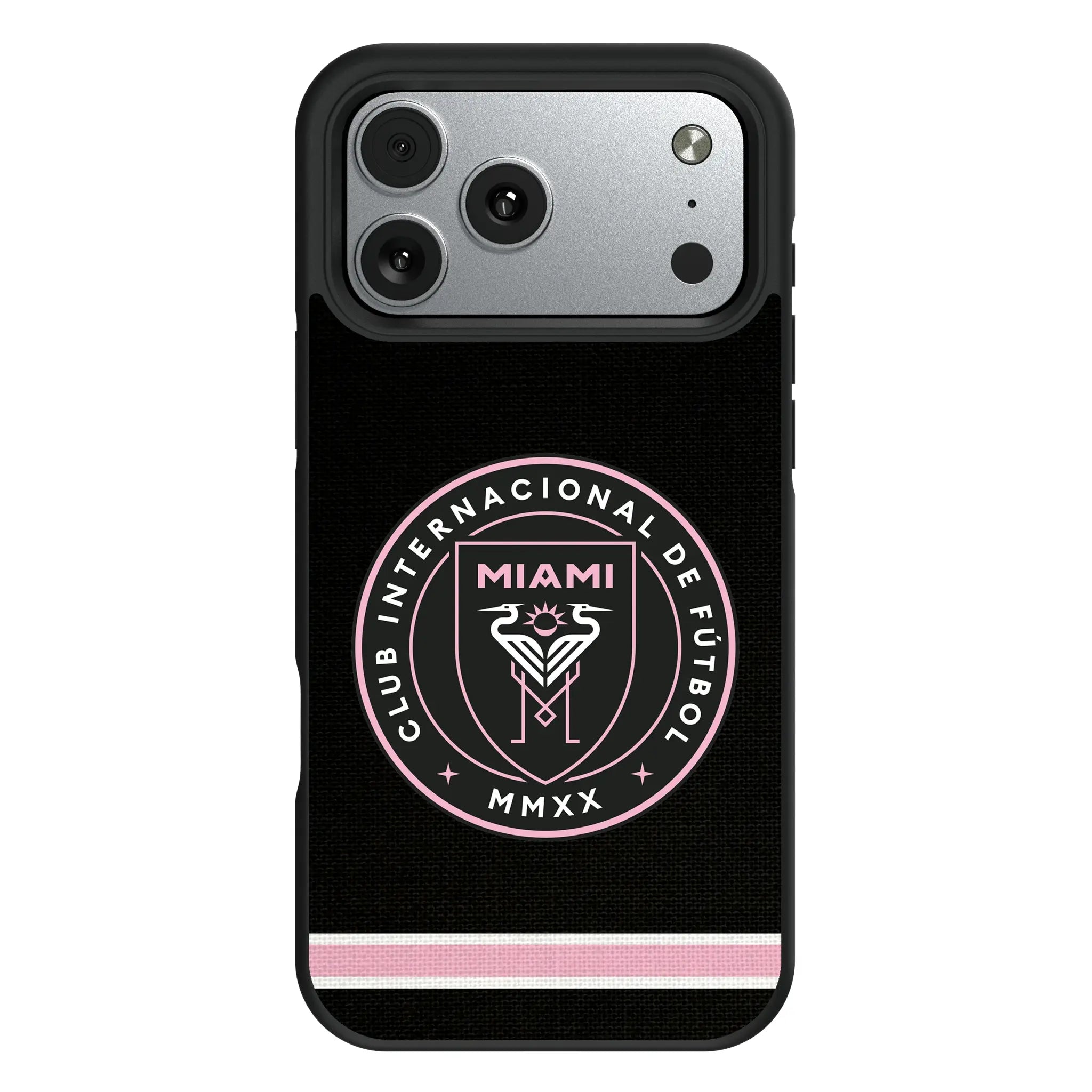Inter Miami CF Stripe iPhone Bump Phone Case for Apple iPhone#Device_iPhone 17 Pro Max