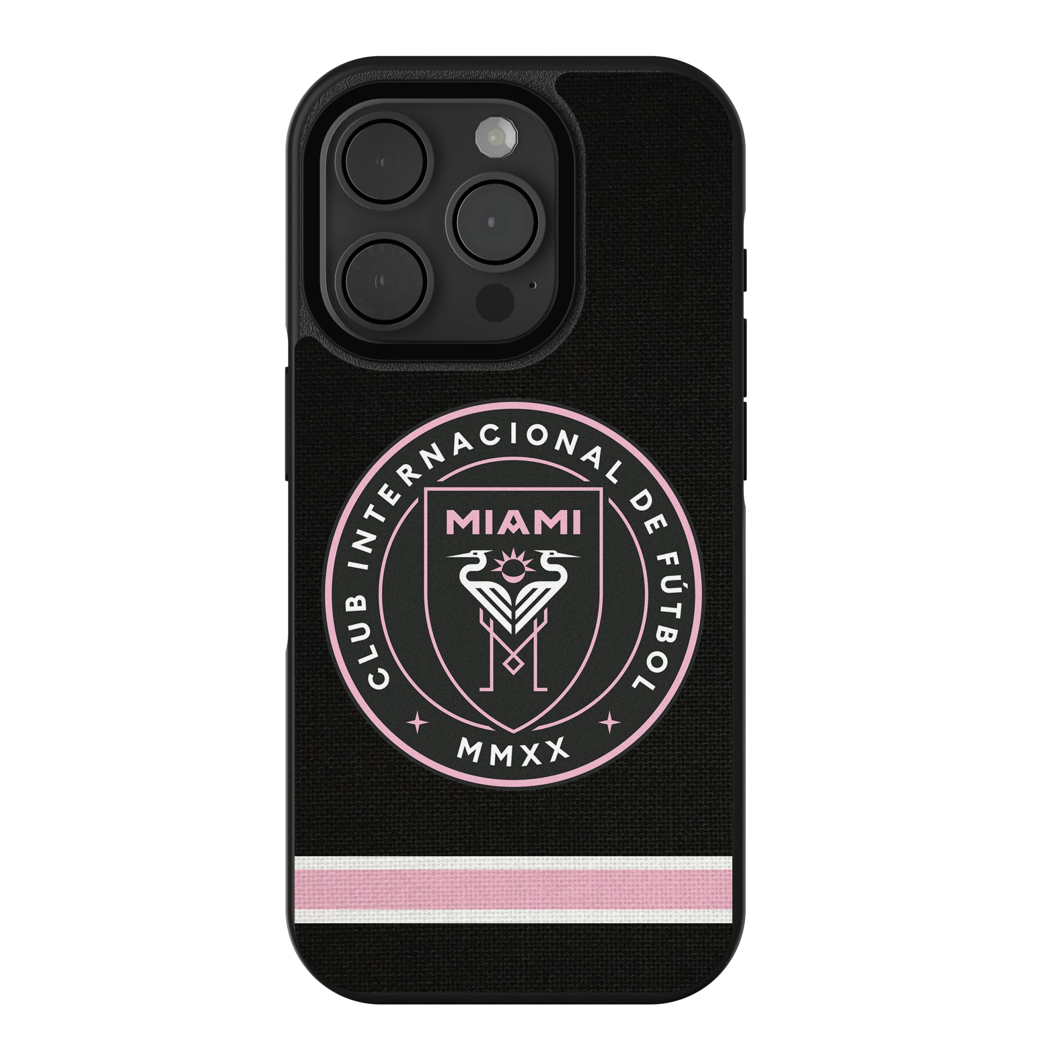 Inter Miami CF Stripe iPhone Bump Phone Case for Apple iPhone