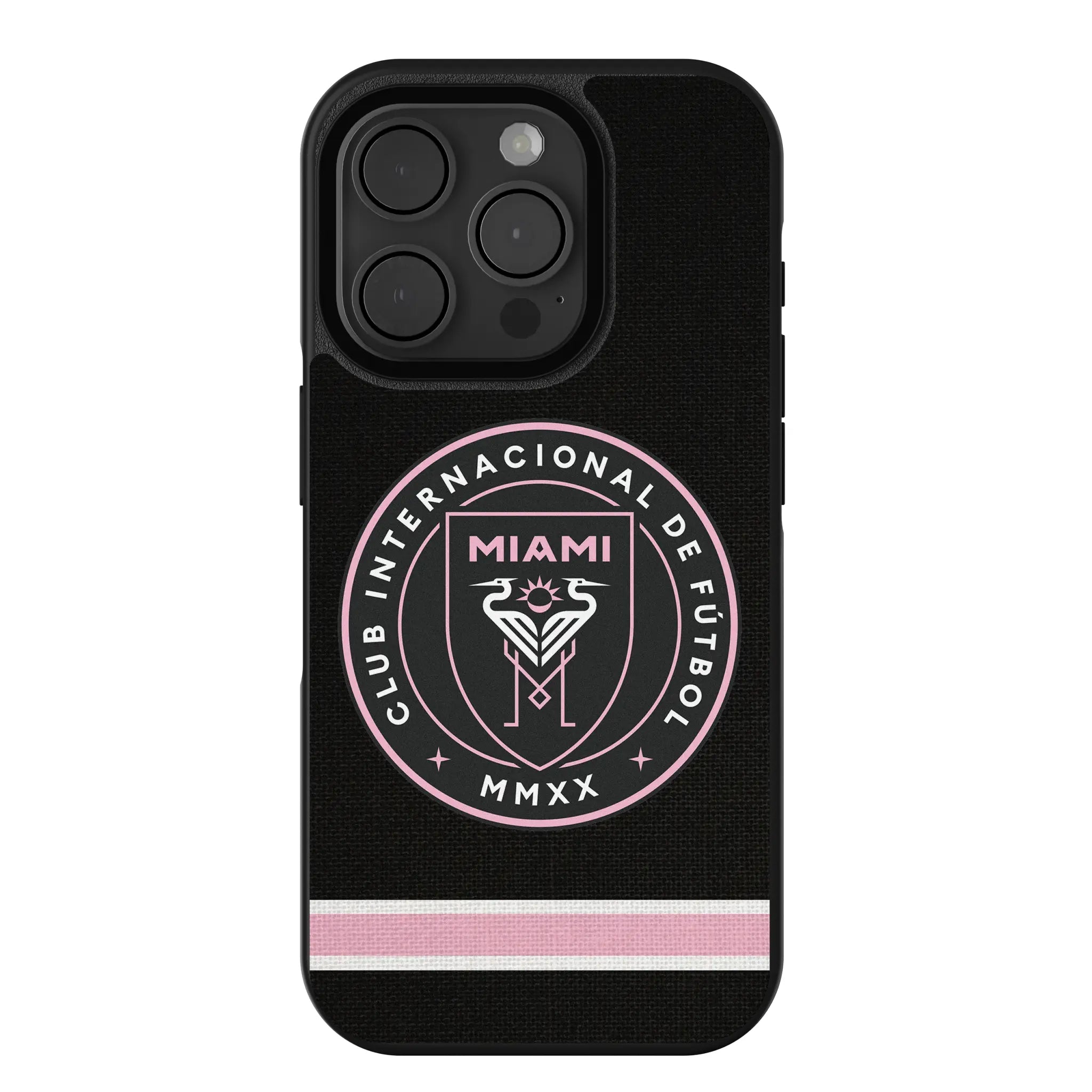 Inter Miami CF Stripe iPhone Bump Phone Case for Apple iPhone