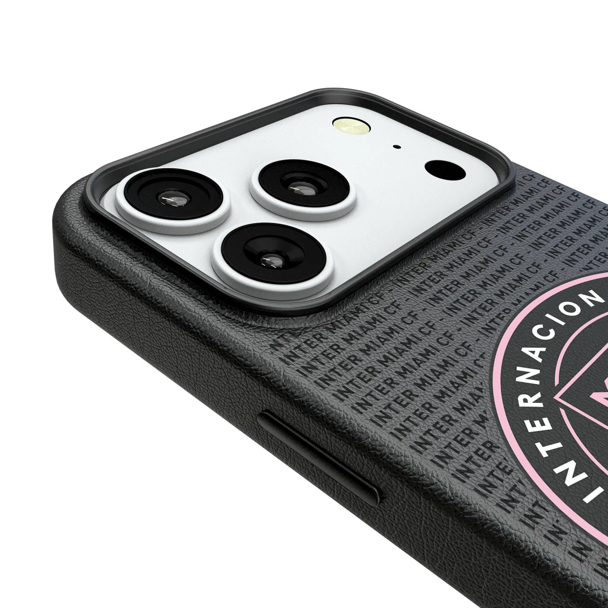 Inter Miami CF Text Backdrop iPhone MagSafe Compatible Phone Case for Apple iPhone - Detail#Device_iPhone 18 Pro
