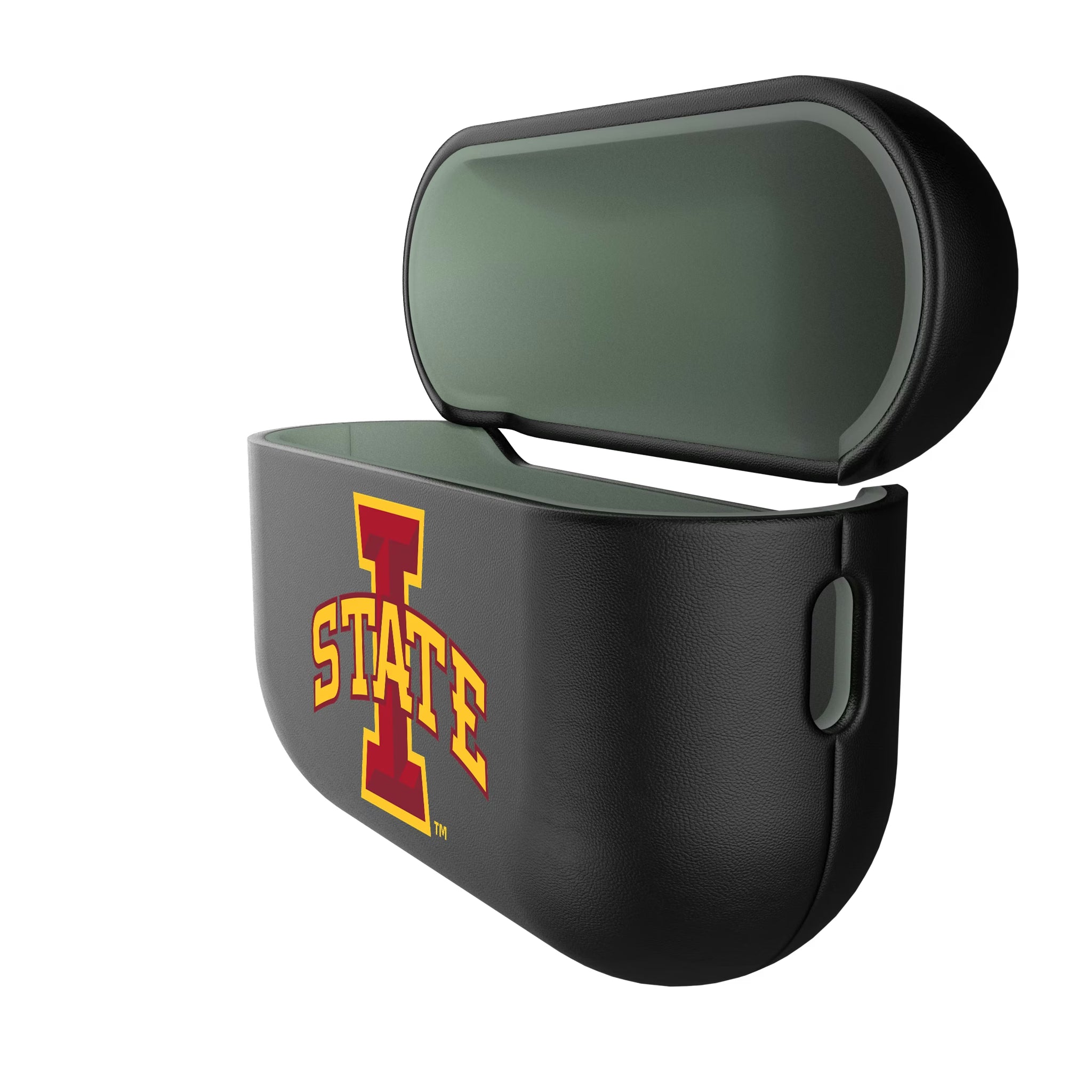 Iowa State University Cyclones Insignia AirPods AirPod Case Cover - Isometric View#Device_AirPods Pro 3