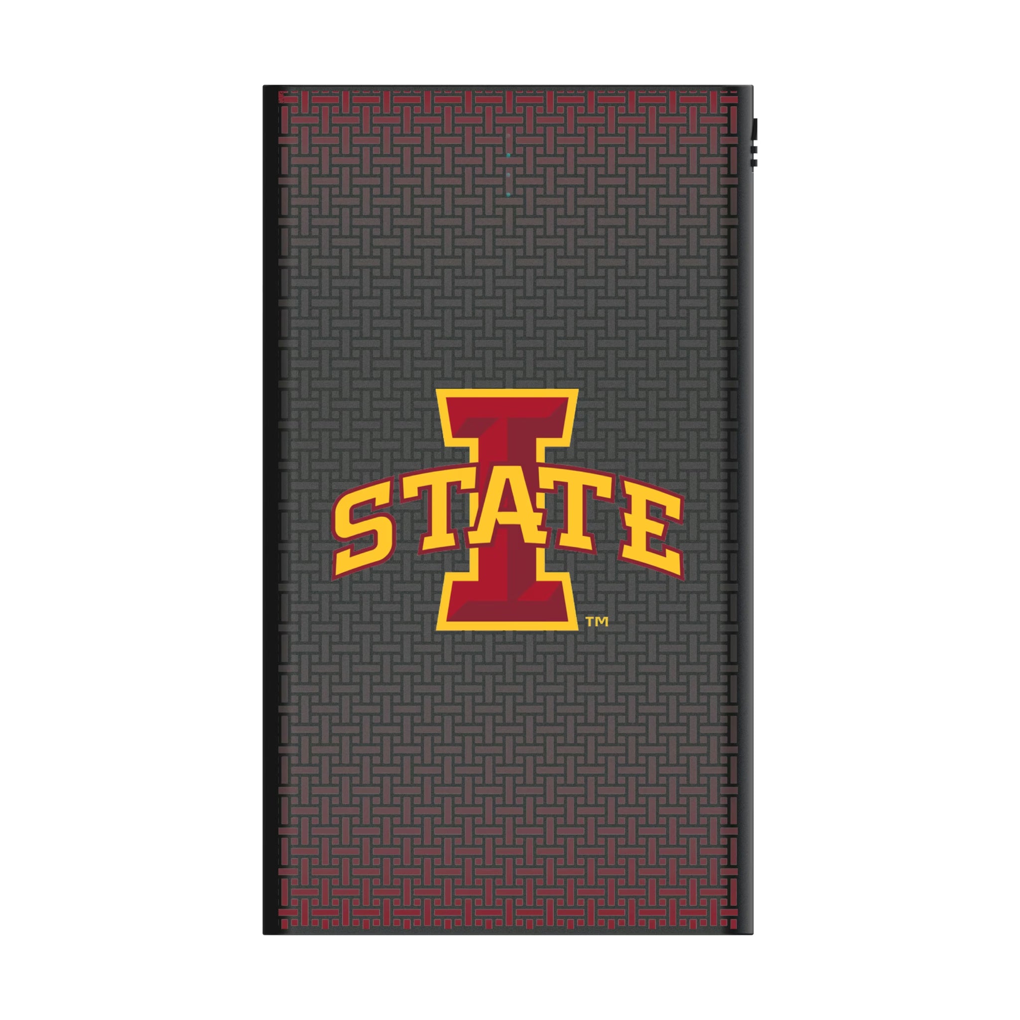 Iowa State University Cyclones Linen 5000mAh Flat Powerbank